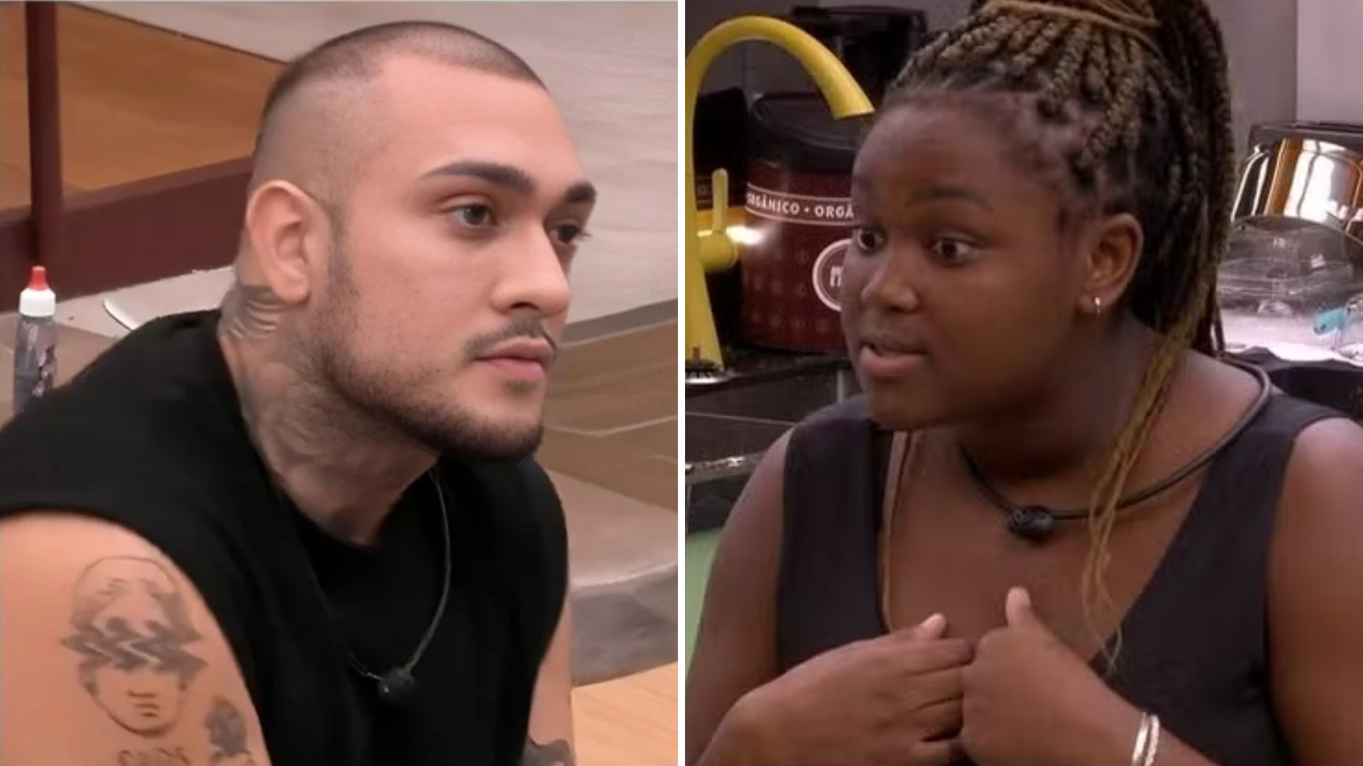 MC Bin Laden e Raquele se desentendem no BBB 24: Entenda motivo da briga