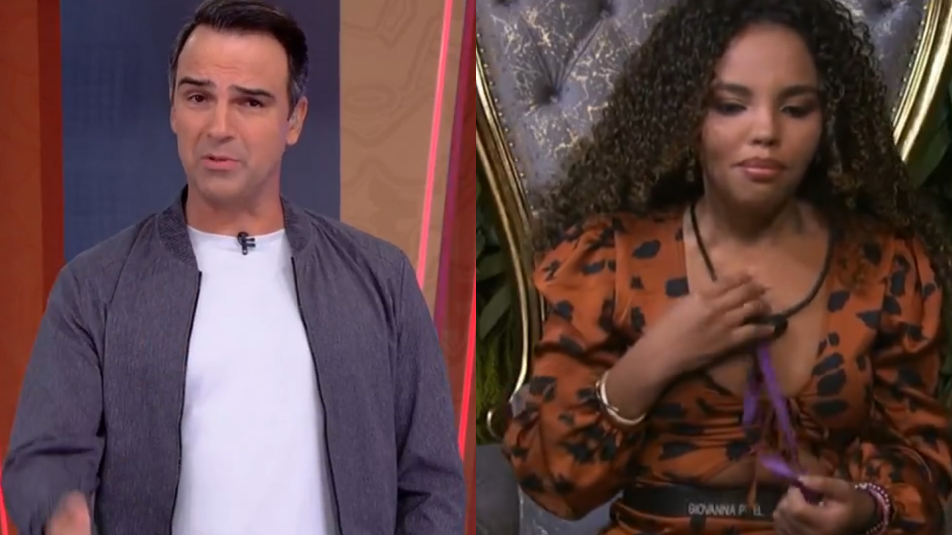 BBB 24: Pitel leva bronca de Tadeu Schmidt por violar regra: “Teria perdido”