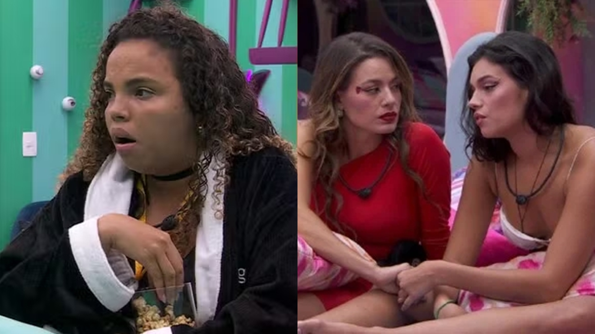 BBB 24: Pitel se choca ao flagrar conversa de Alane e Beatriz sobre sister: “Ela vai”