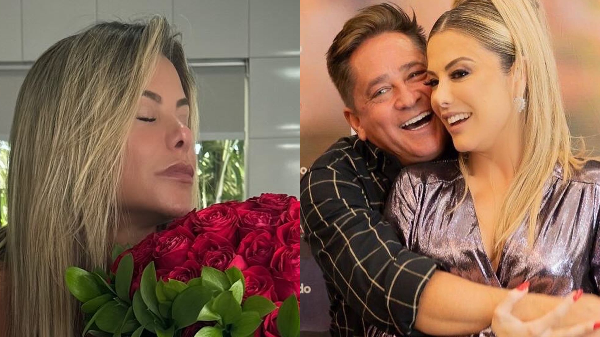 Poliana Rocha se choca ao receber surpresa romântica de Leonardo: “Emocionada”