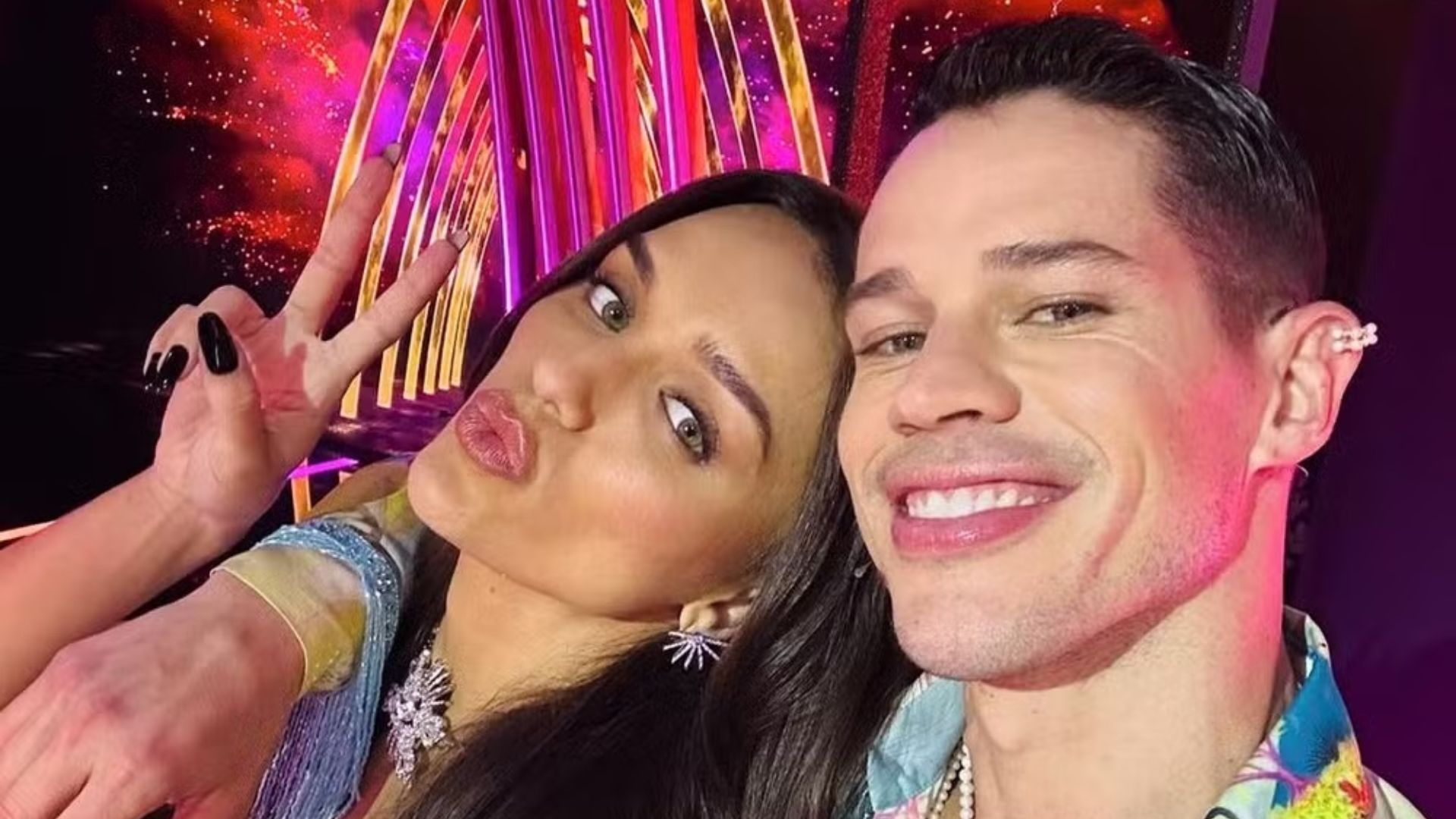 Rafa Kalimann e José Loreto reaparecem juntos nos ‘The Masked Singer Brasil’