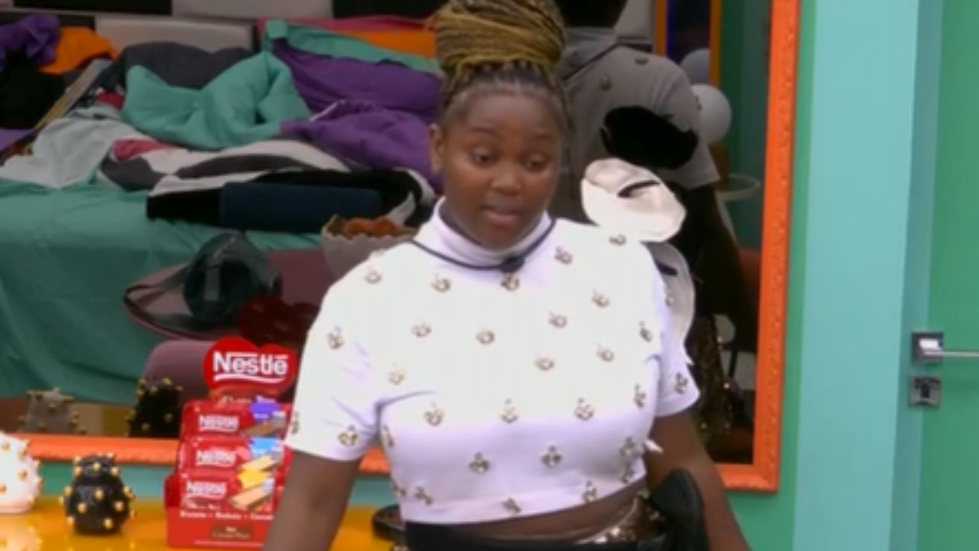 BBB 24: Raquele avalia jogo e suspeita de sisters: “Escondem coisas”