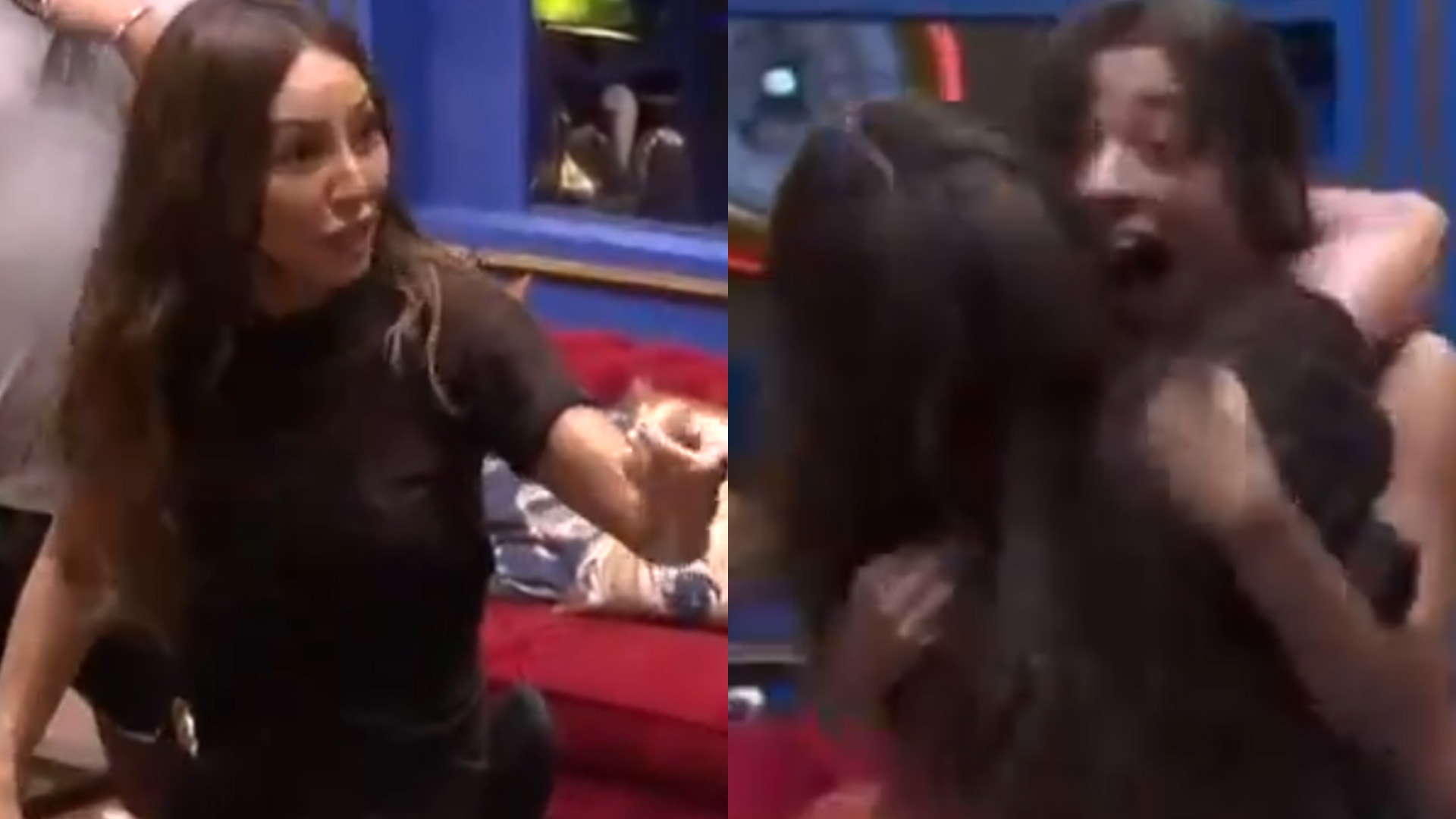 BBB 24: Sabrina Sato invade a casa e leva rasteira de Beatriz: “Sem noção”