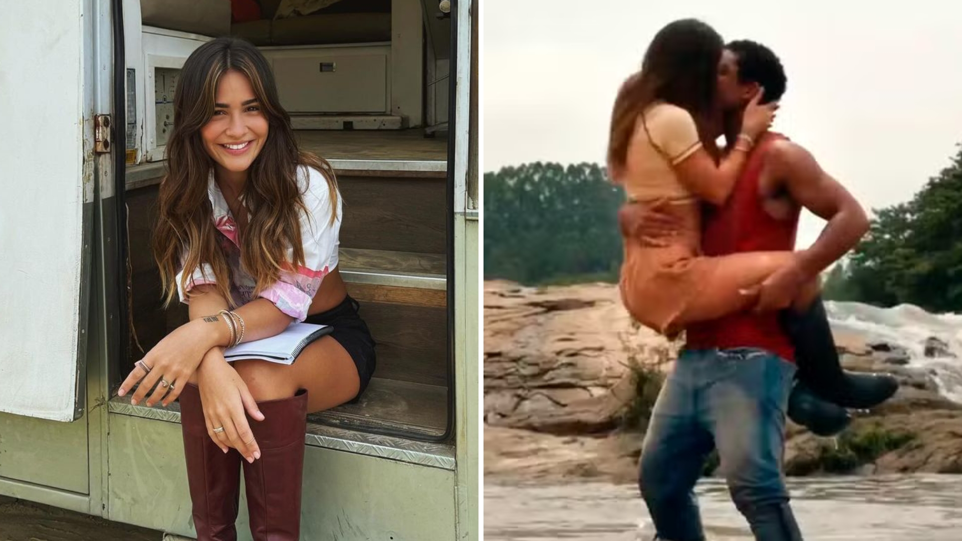 Sandra em ‘Renascer’, Giullia Buscacio comenta romance da personagem com João e cenas íntimas