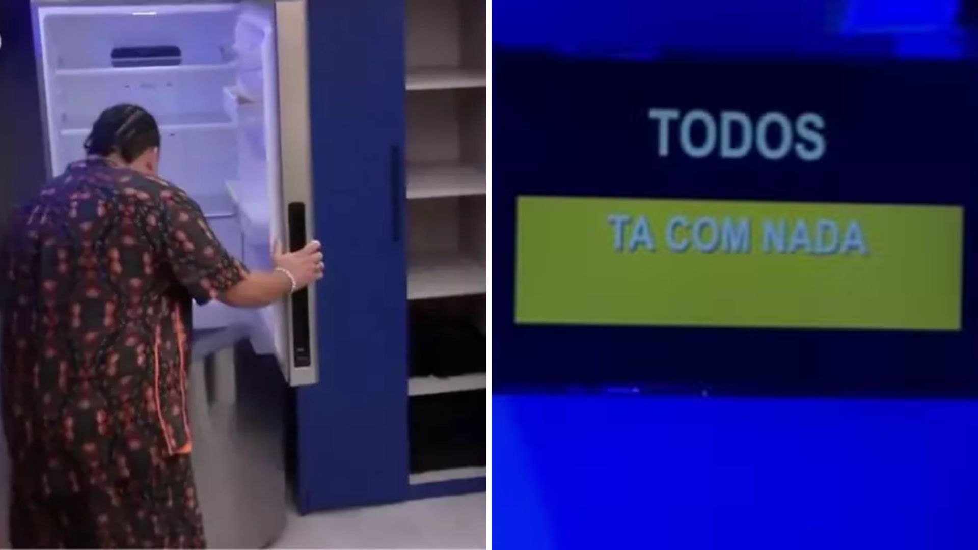 Geladeira lacrada e sem água: Relembre as vezes que o BBB ficou no ‘Tá com Nada’