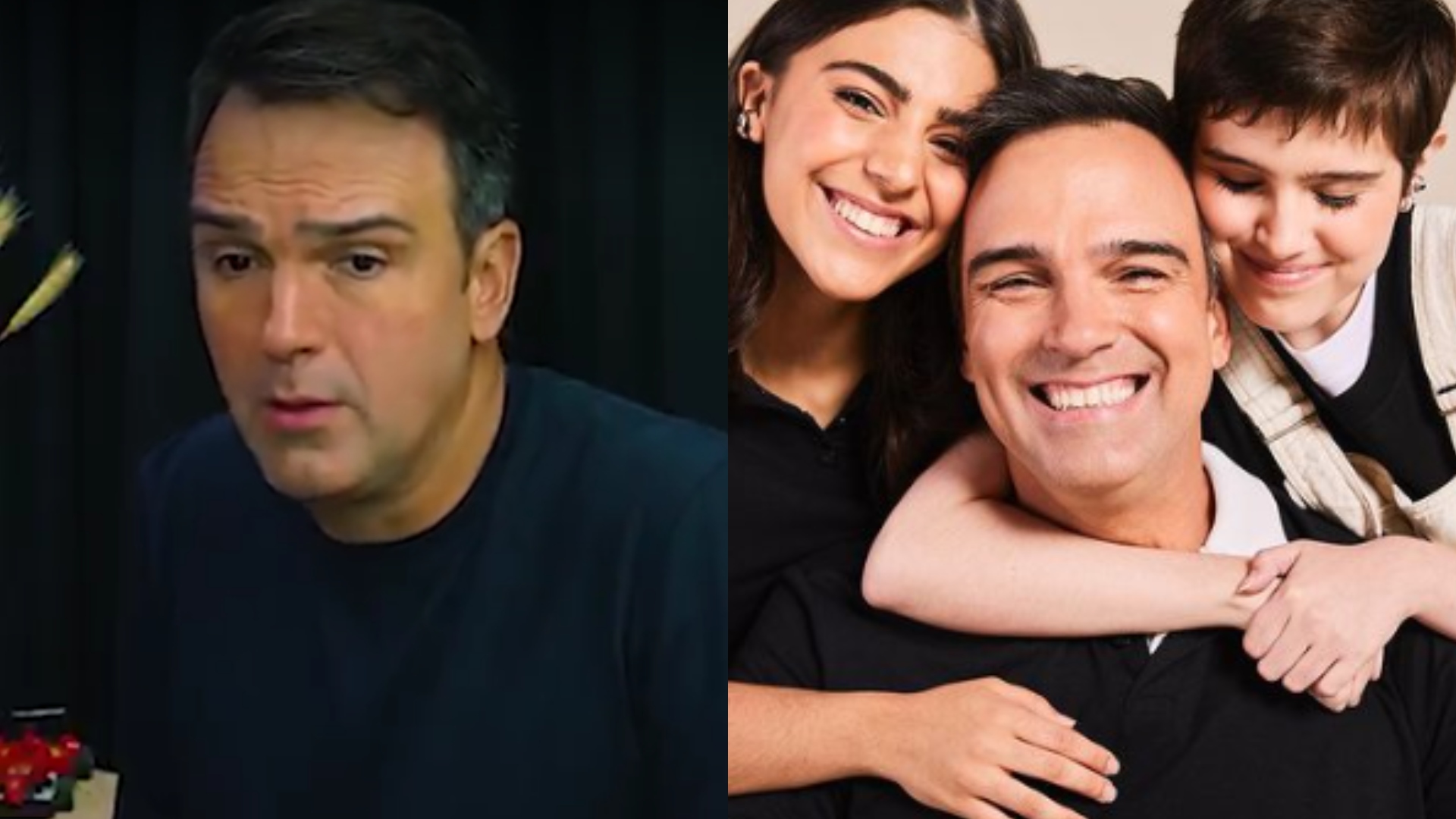 Tadeu Schmidt revela como reagiu após filha assumir sexualidade: “Não foi nada”
