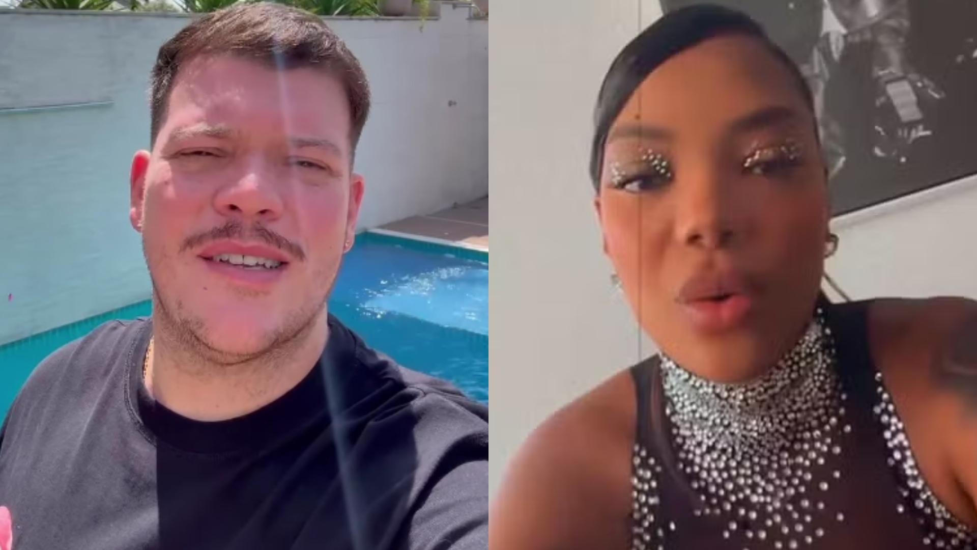 Treta! Ferrugem descasca Ludmilla, leva unfollow e dispara: “Foi brincadeira”