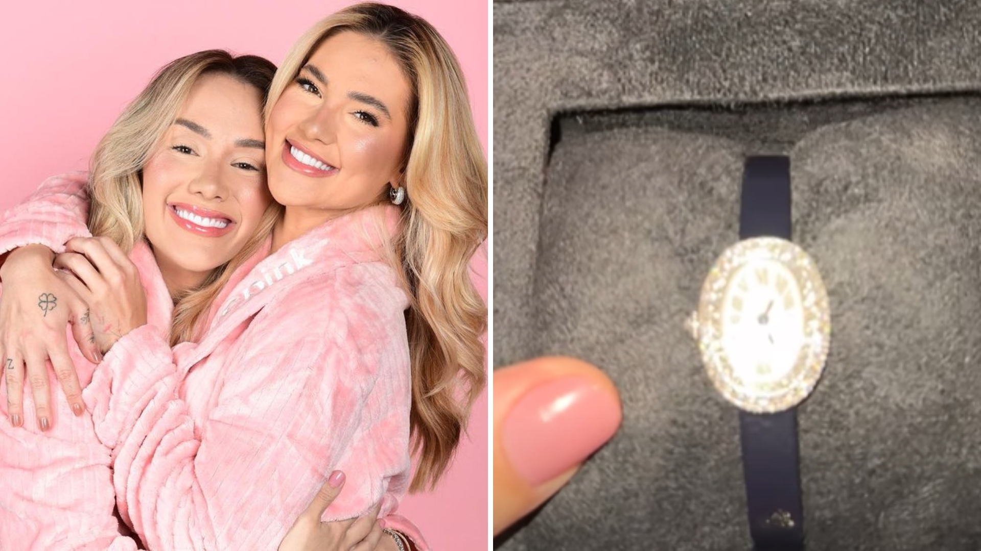 Virginia presenteia amiga com relógio de R$ 510 mil: “Cravejado de diamante”