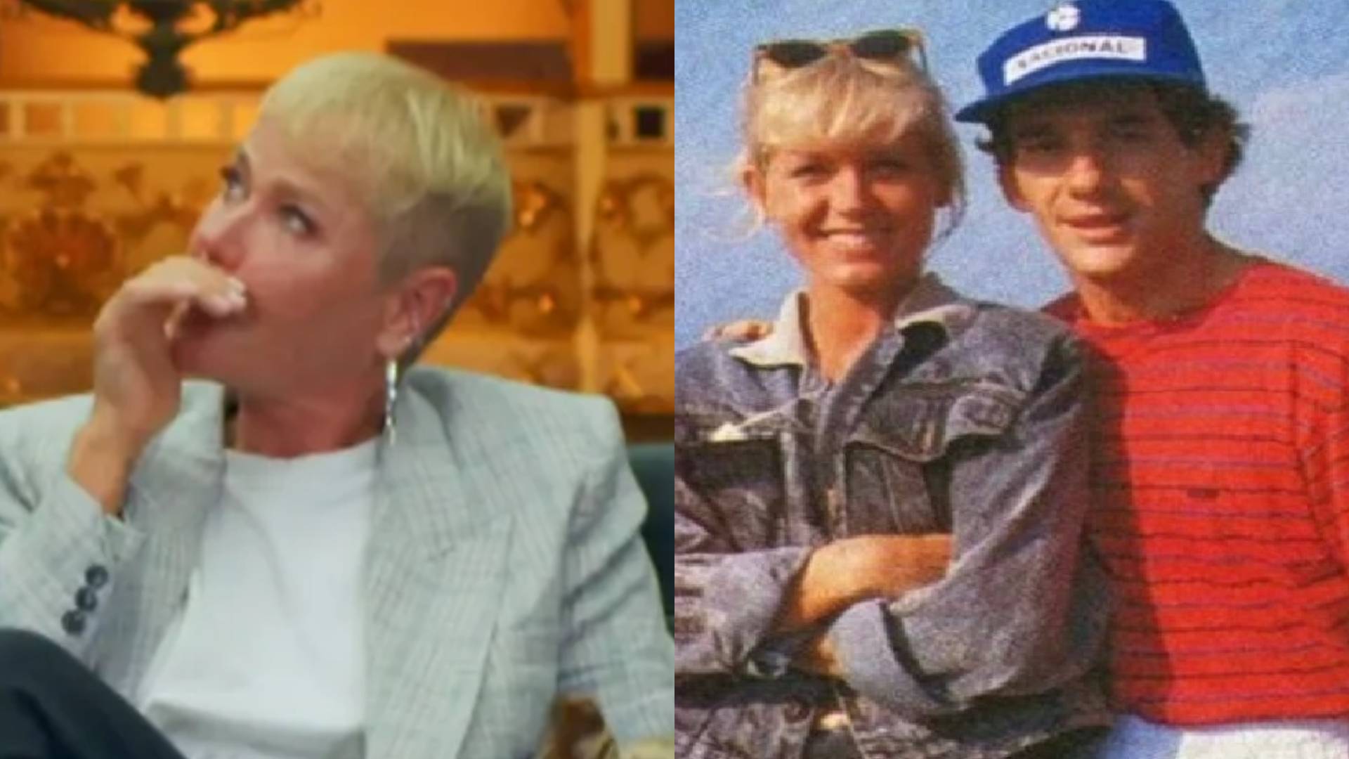 Emocionada, Xuxa revela último pedido feito a Ayrton Senna: “Fica na cabeça”