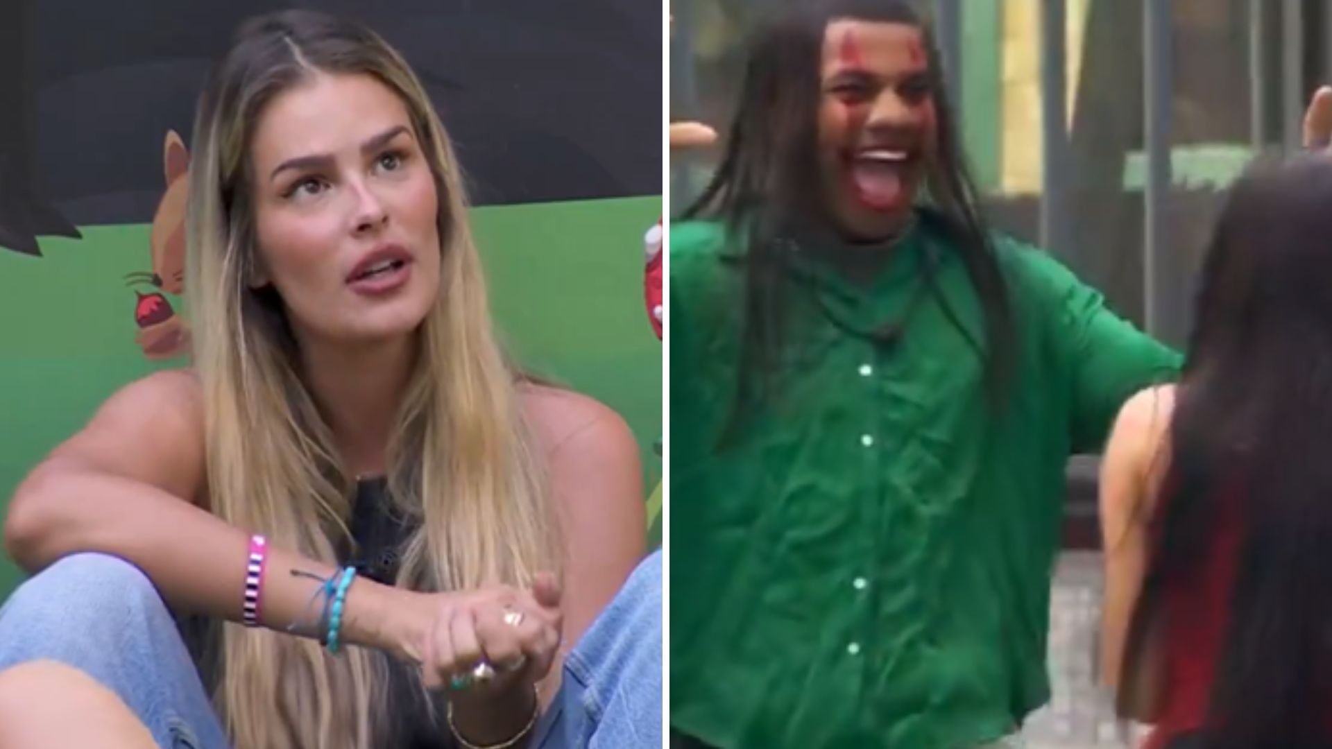 BBB24: Yasmin faz caveira de Davi após brother assustar Wanessa: “Falta de noção”