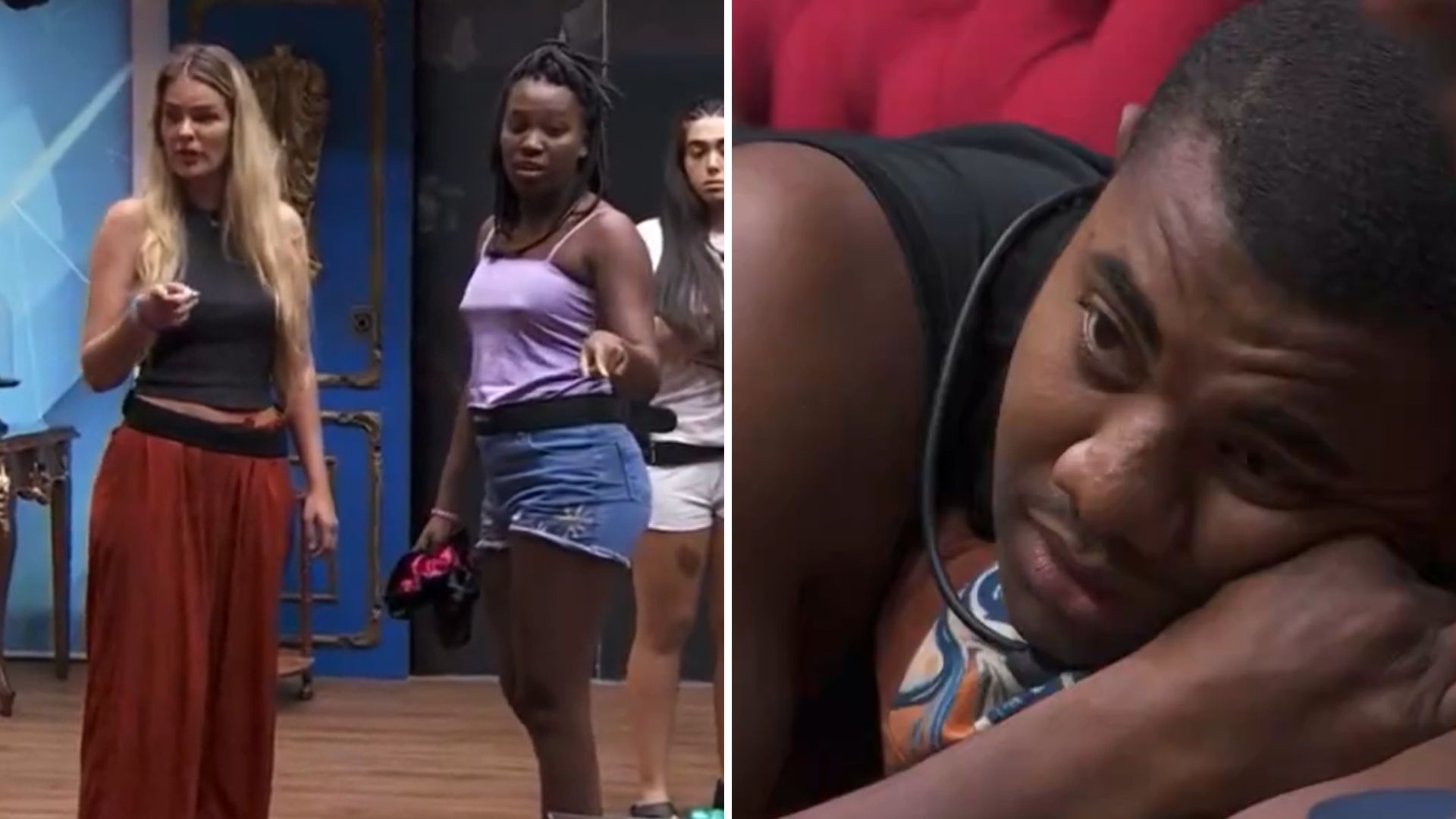 BBB24: Barraco! Yasmin e Leidy cobram Davi após saída de Wanessa: “Maldade”
