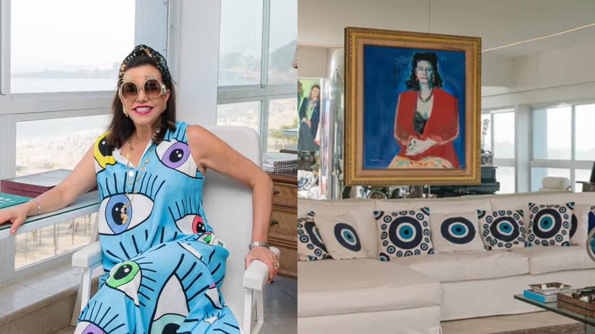 Narcisa Tamborindeguy é dona de apartamento de luxo em Copacabana; conheça!