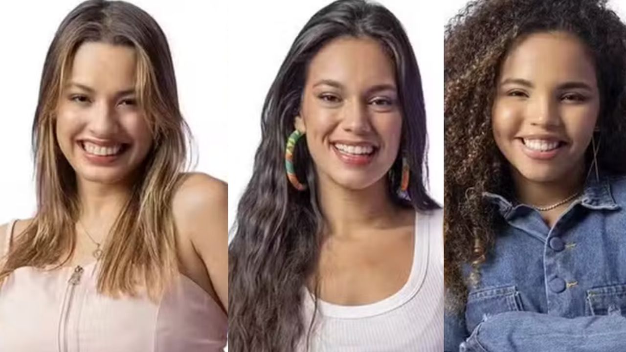 BBB 24: Beatriz, Alane e Giovanna Pitel formam paredão da semana