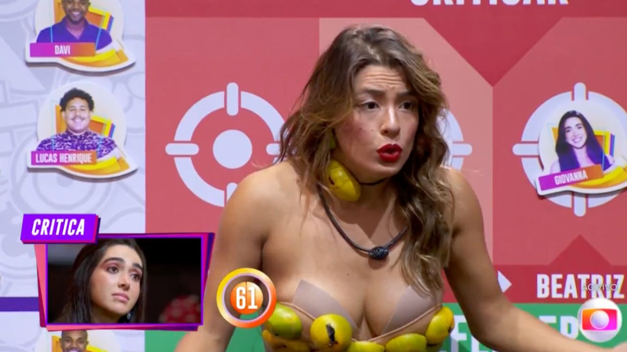 BBB 24: Beatriz solta o verbo em Giovanna: “Planta que o Gnomo rega”