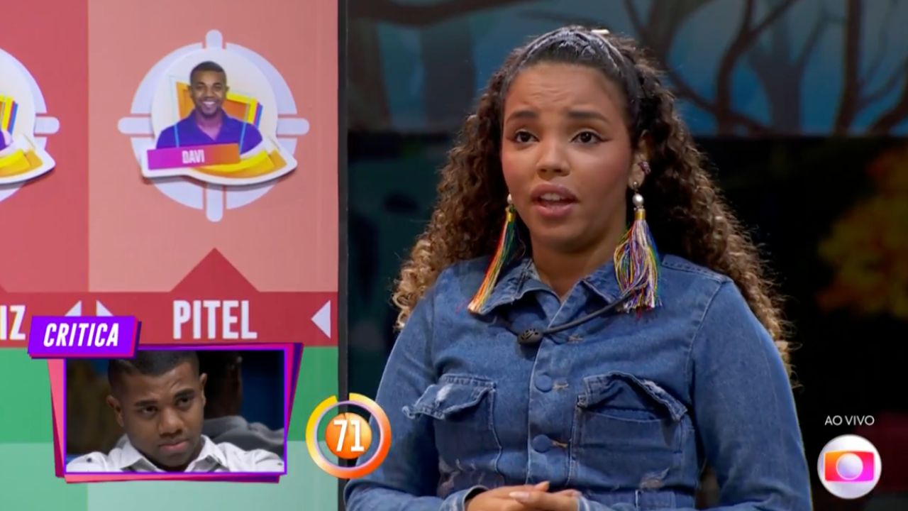 BBB 24: Pitel escolhe Davi como alvo e critica postura de rival: “Contraditório”
