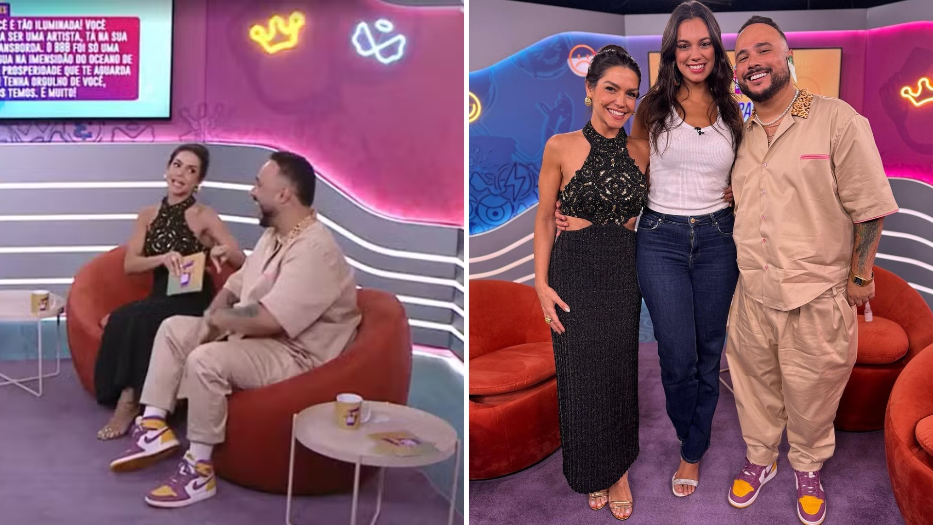 BBB 24: Thais Fersoza alfineta Ed Gama durante entrevista com Alane: “Dá licença”