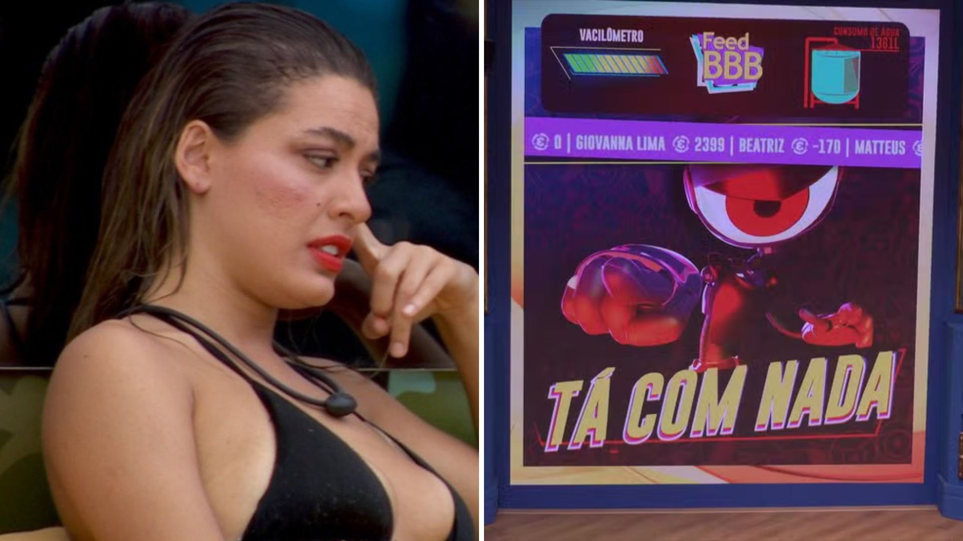 Beatriz desobedece regras e leva todos para ‘Tá Com Nada’ no BBB 24: entenda