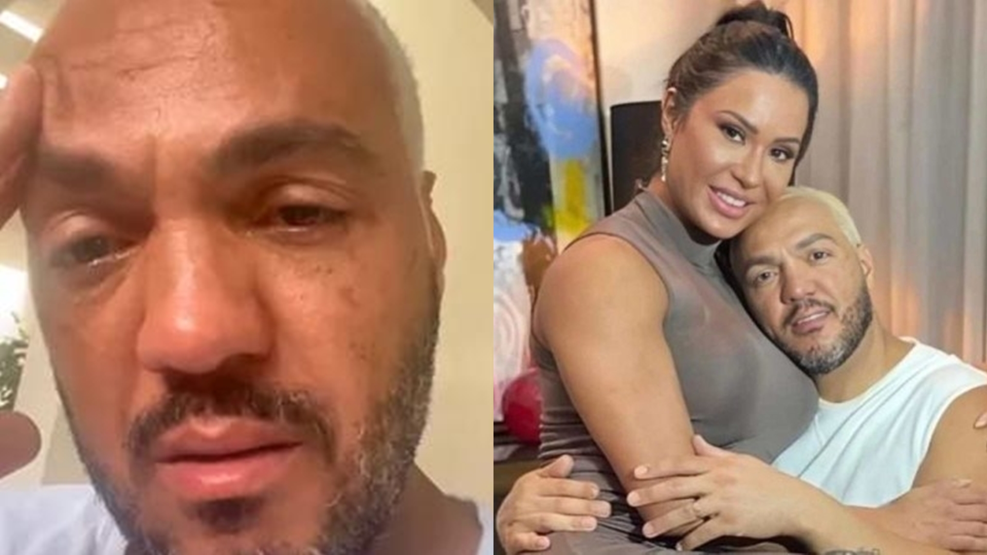 Belo faz duro desabafo após fim com Gracyanne: “Preciso vencer meus sentimentos”