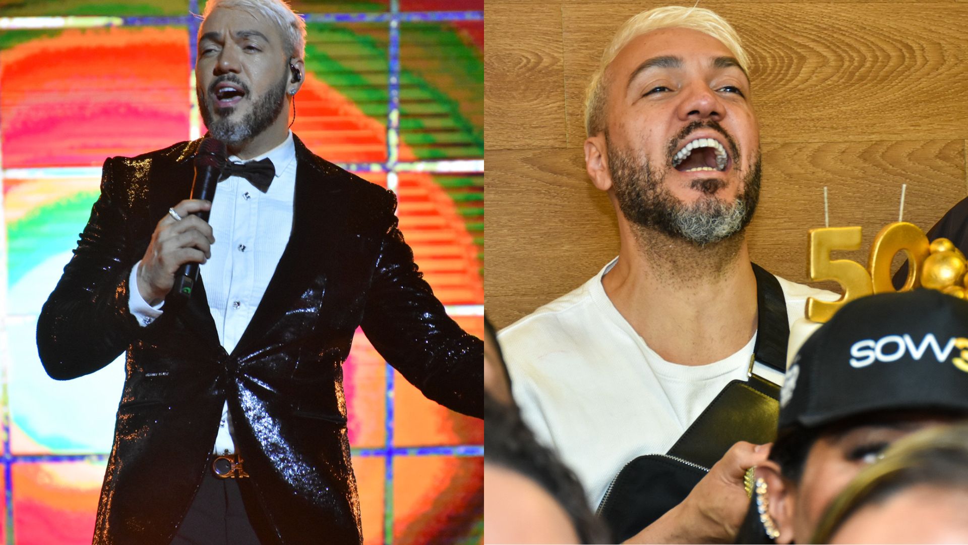 Belo ganha festa surpresa em show e celebra: “Fiquei solteiro”