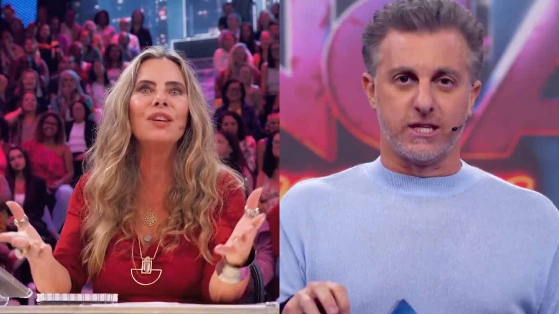Bruna Lombardi expõe trauma do passado com Luciano Huck: “Quase me derrubou”