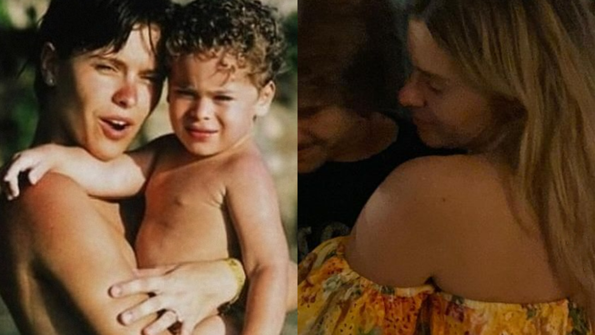 Carolina Dieckmann celebra 25 anos do filho gato que teve com Marcos Frota
