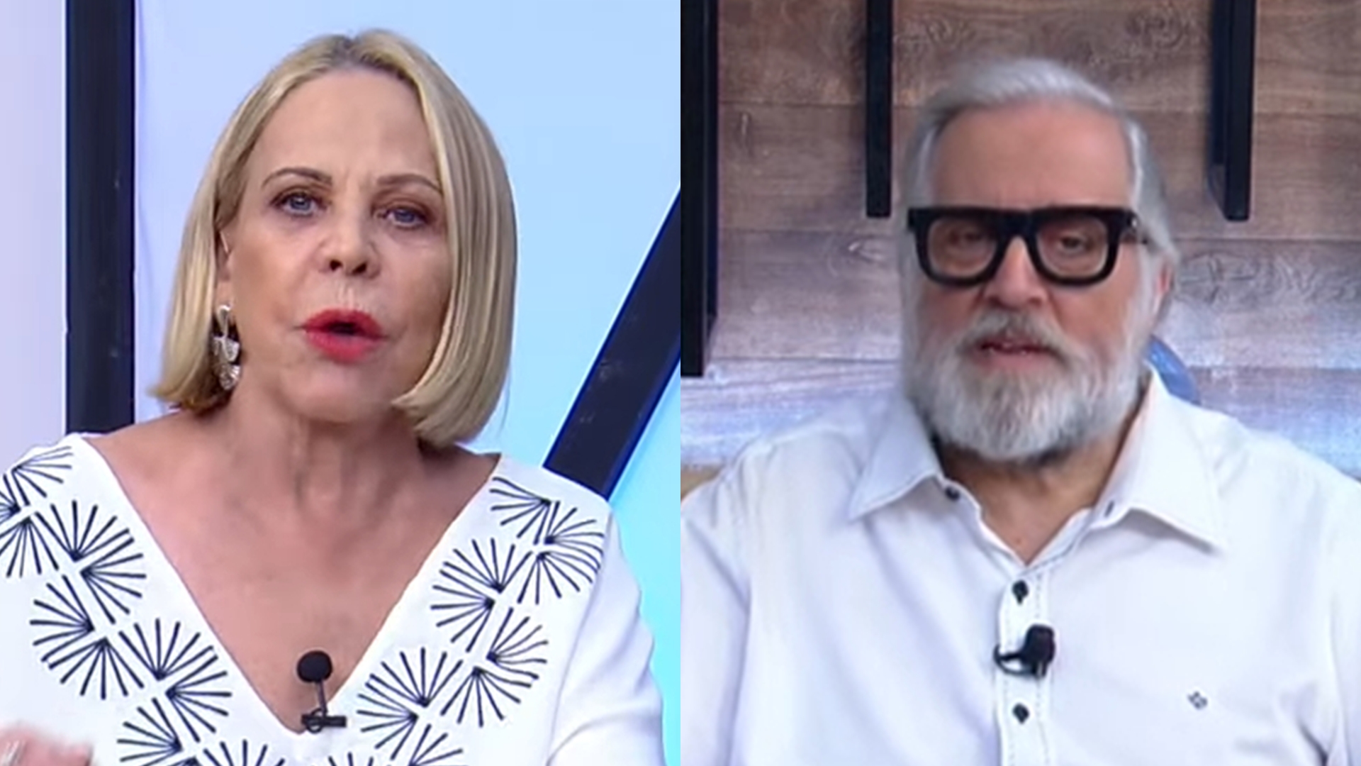 Claudete Troiano dá basta e manda Leão Lobo calar a boca ao vivo: “Limite-se a BBB”