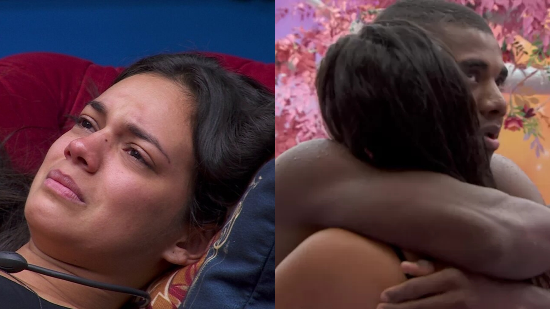 BBB 24: Com medo, Alane vai aos prantos e é consolado por Davi: “Guerreira”