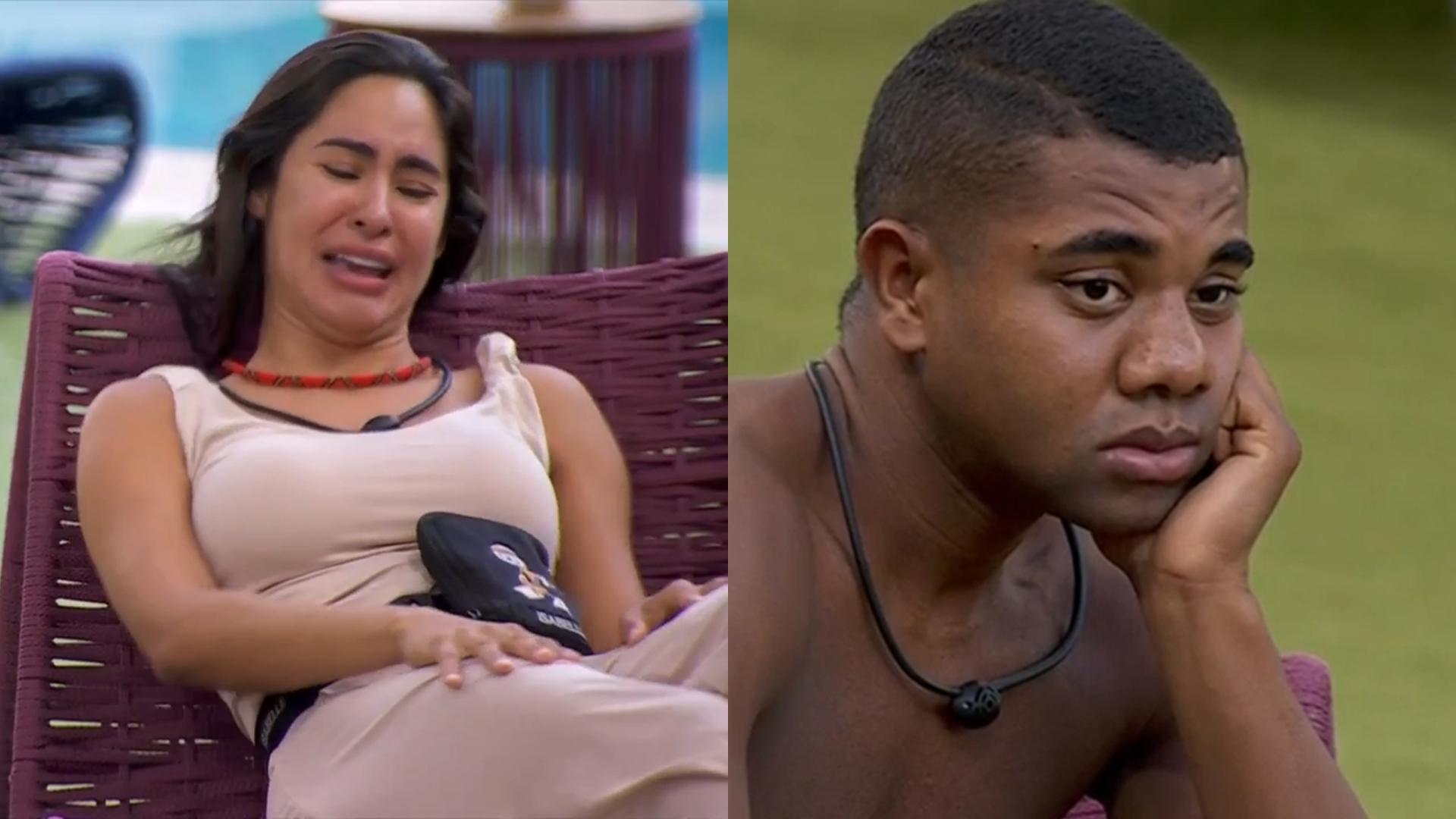 BBB 24: Davi faz Isabelle chorar em conversa: “Não percebe as coisas que você fala”