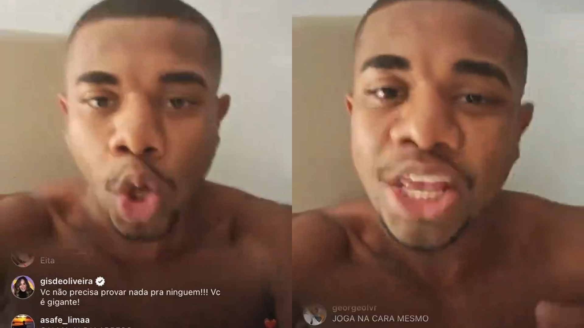 Davi fica aos berros e ataca jornalistas após suposto término com Mani vazar: “Parem”