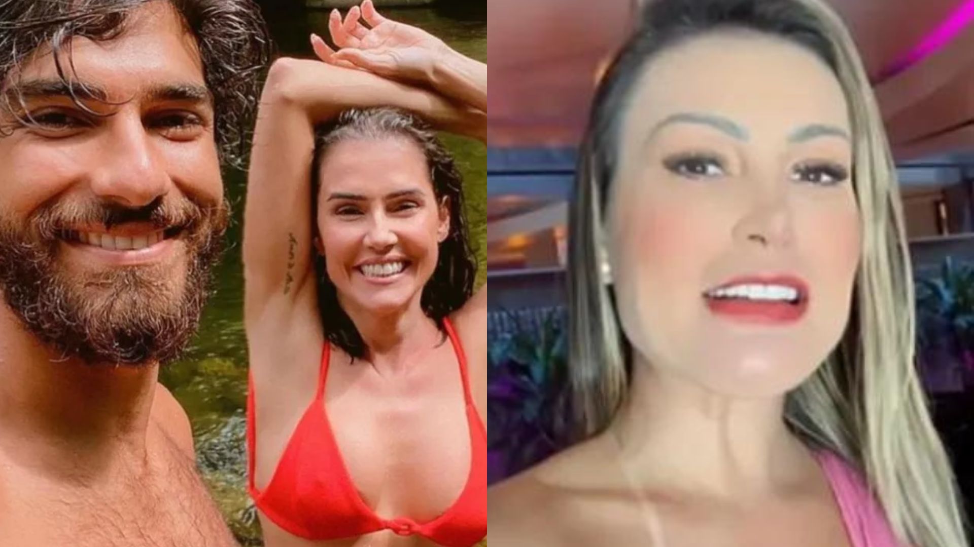 Vai rolar? Solteira, Deborah Secco recebe investida de Andressa Urach