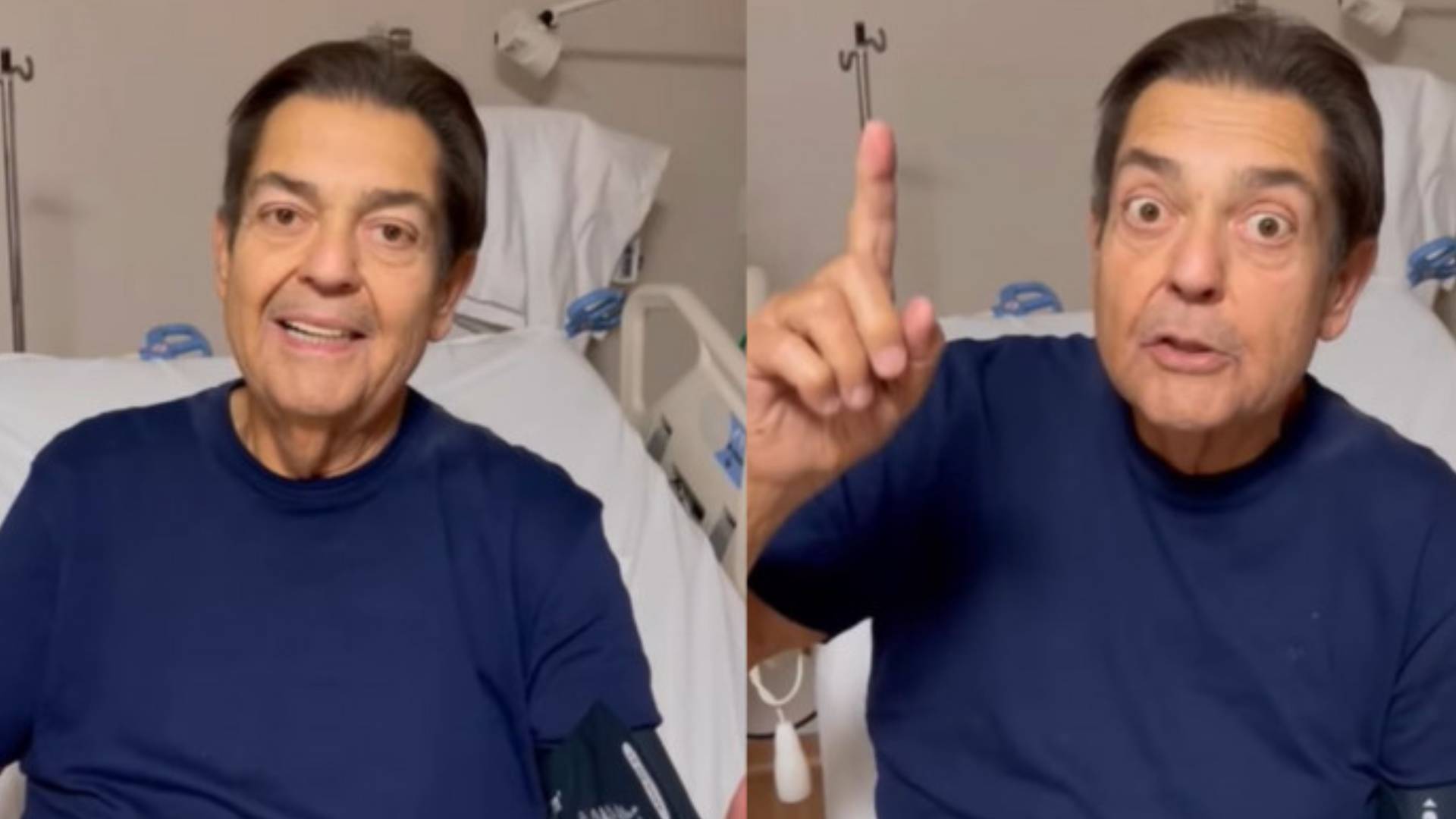 Após quase dois meses, Faustão vence rejeição de rim transplantado: “Feliz”