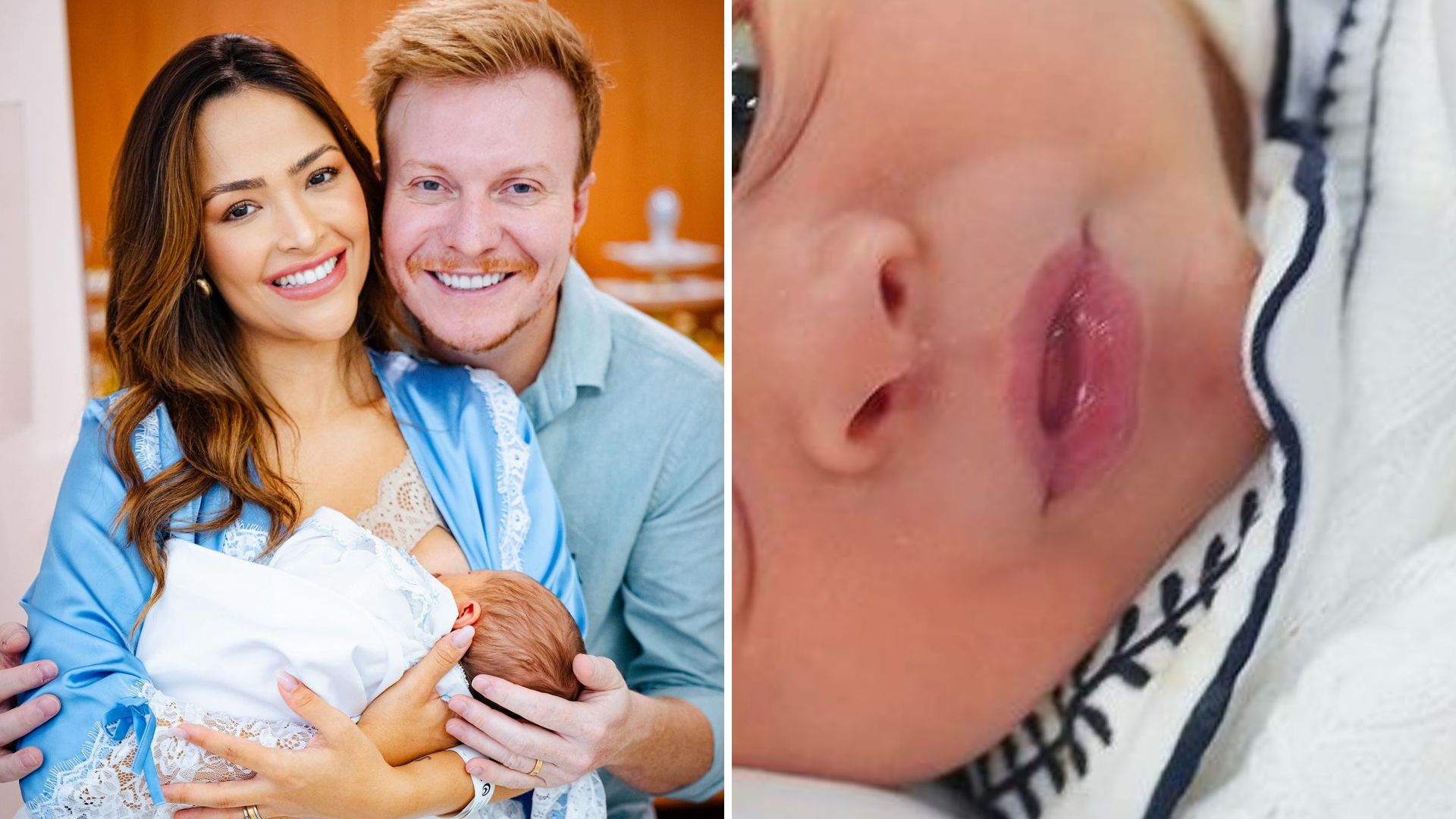 Gabi Luthai encanta ao mostrar rostinho do filho com Theo Teló: “Pode isso?”