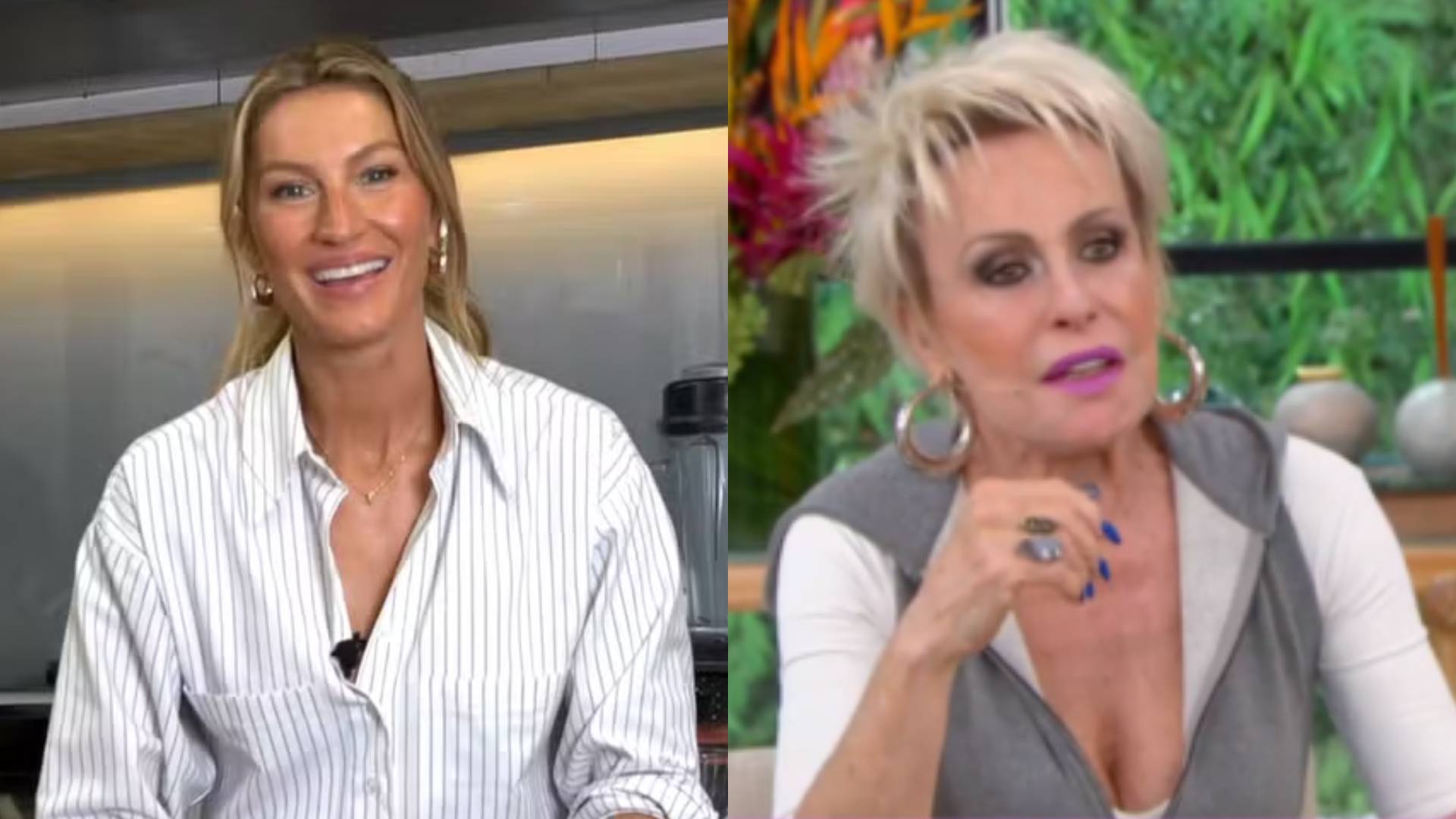 Gisele Bündchen esquece português e Ana Maria Braga alfineta: “É americana”