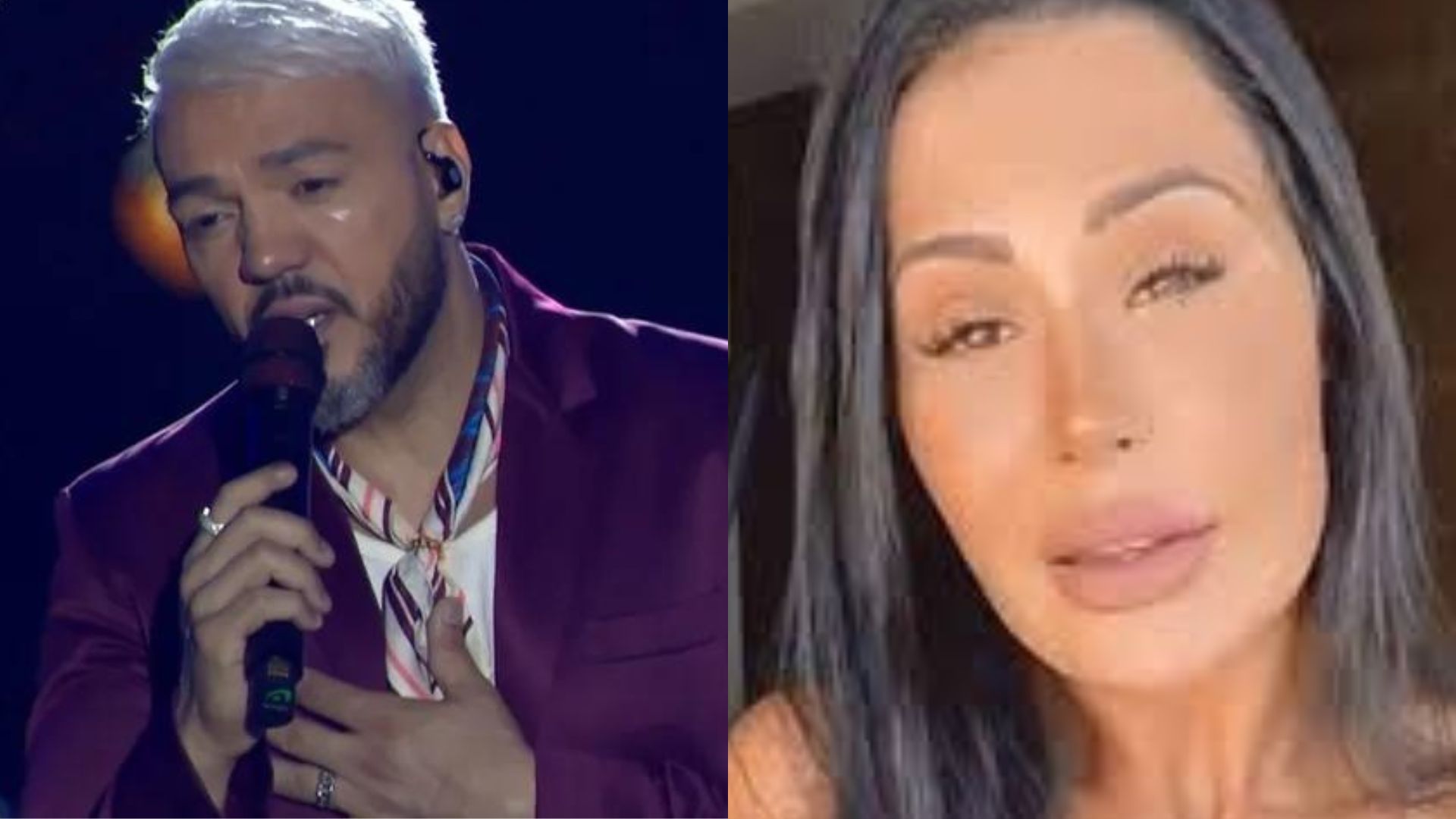 Gente? Gracyanne Barbosa tem reação inesperada após choro de Belo em show