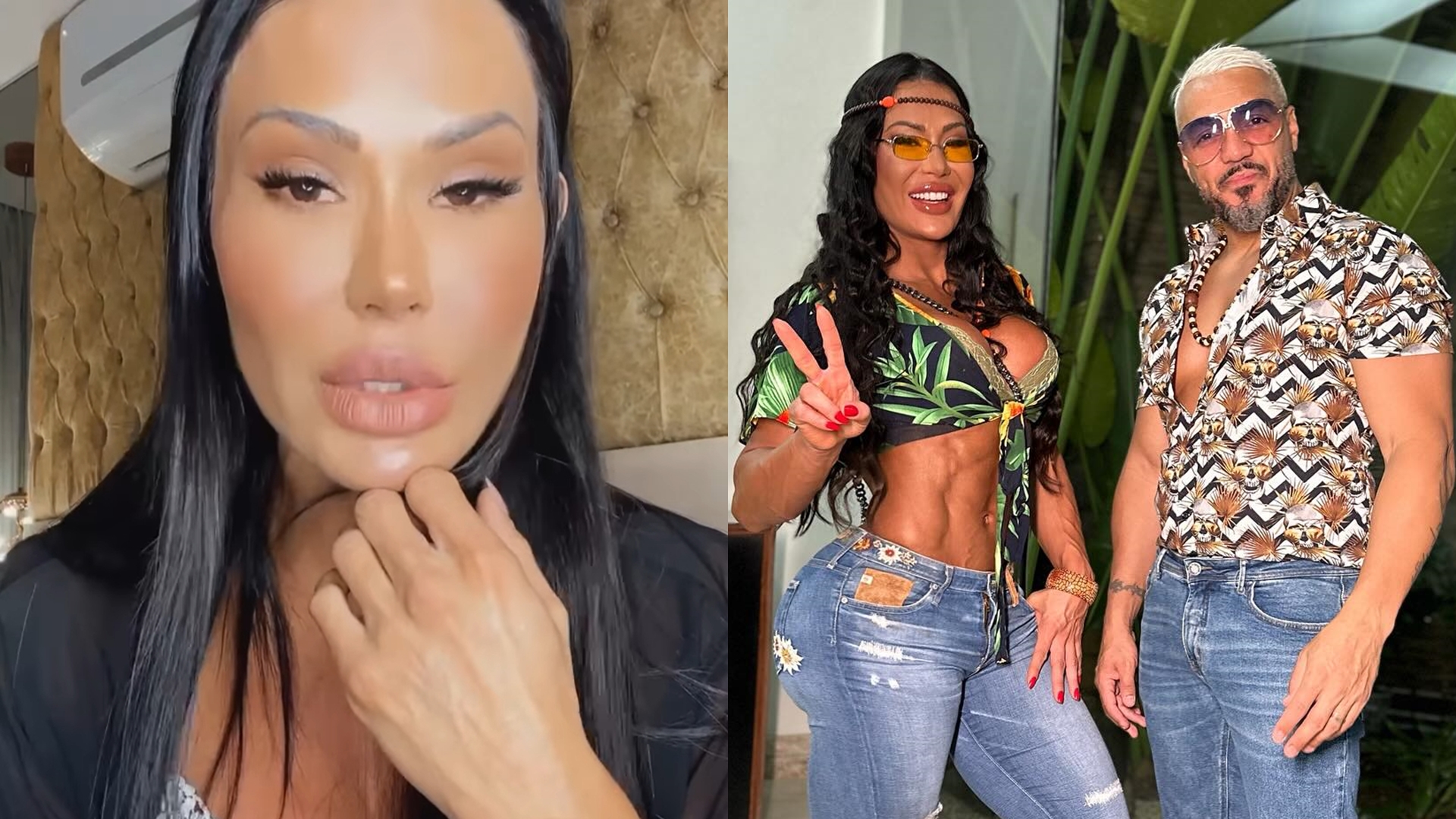 Gracyanne se defende após chorar falando de Belo: “Não estou me fazendo de vítima”