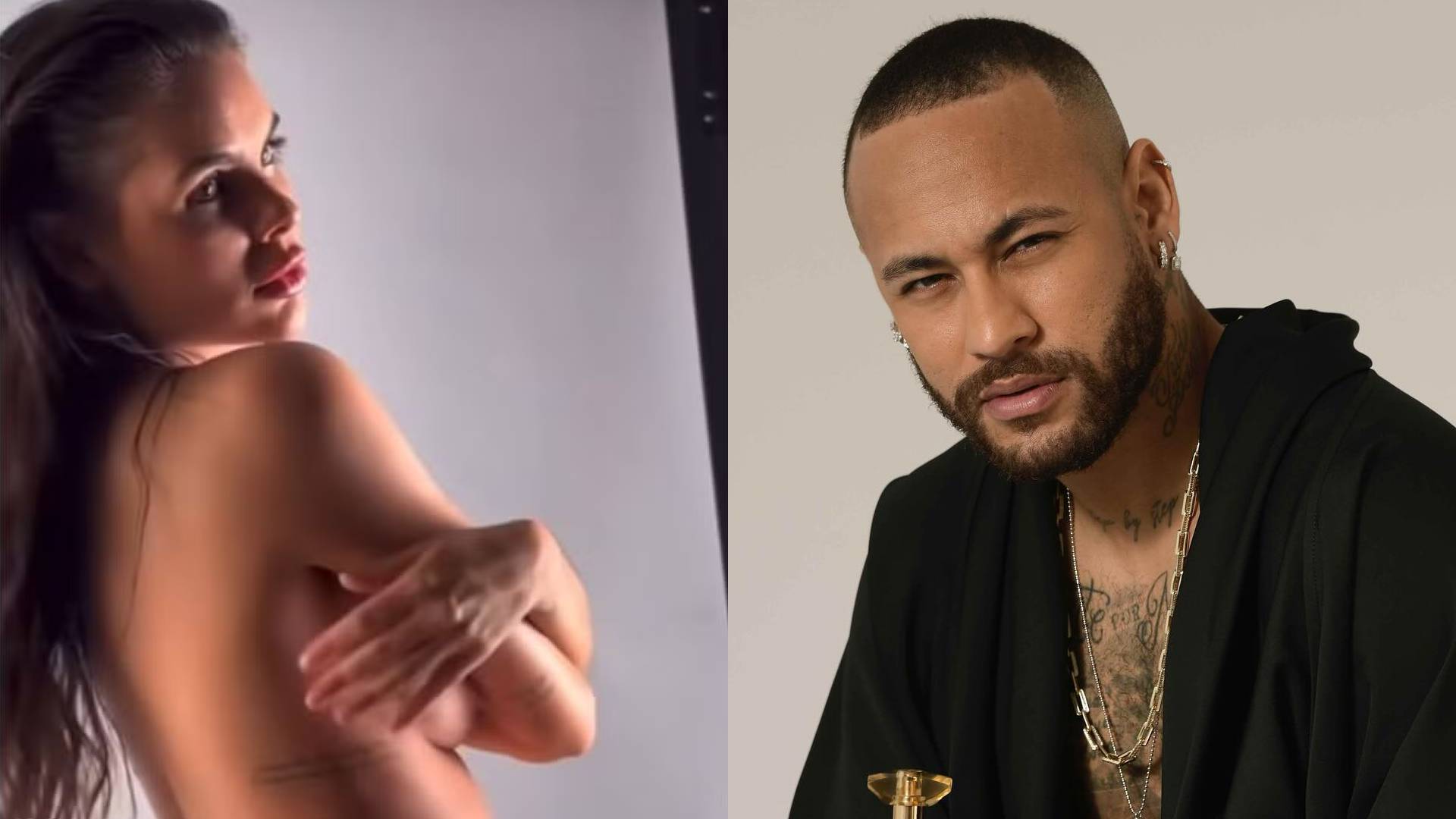 Grávida de Neymar, Amanda Kimberlly surpreende com clique raro do barrigão