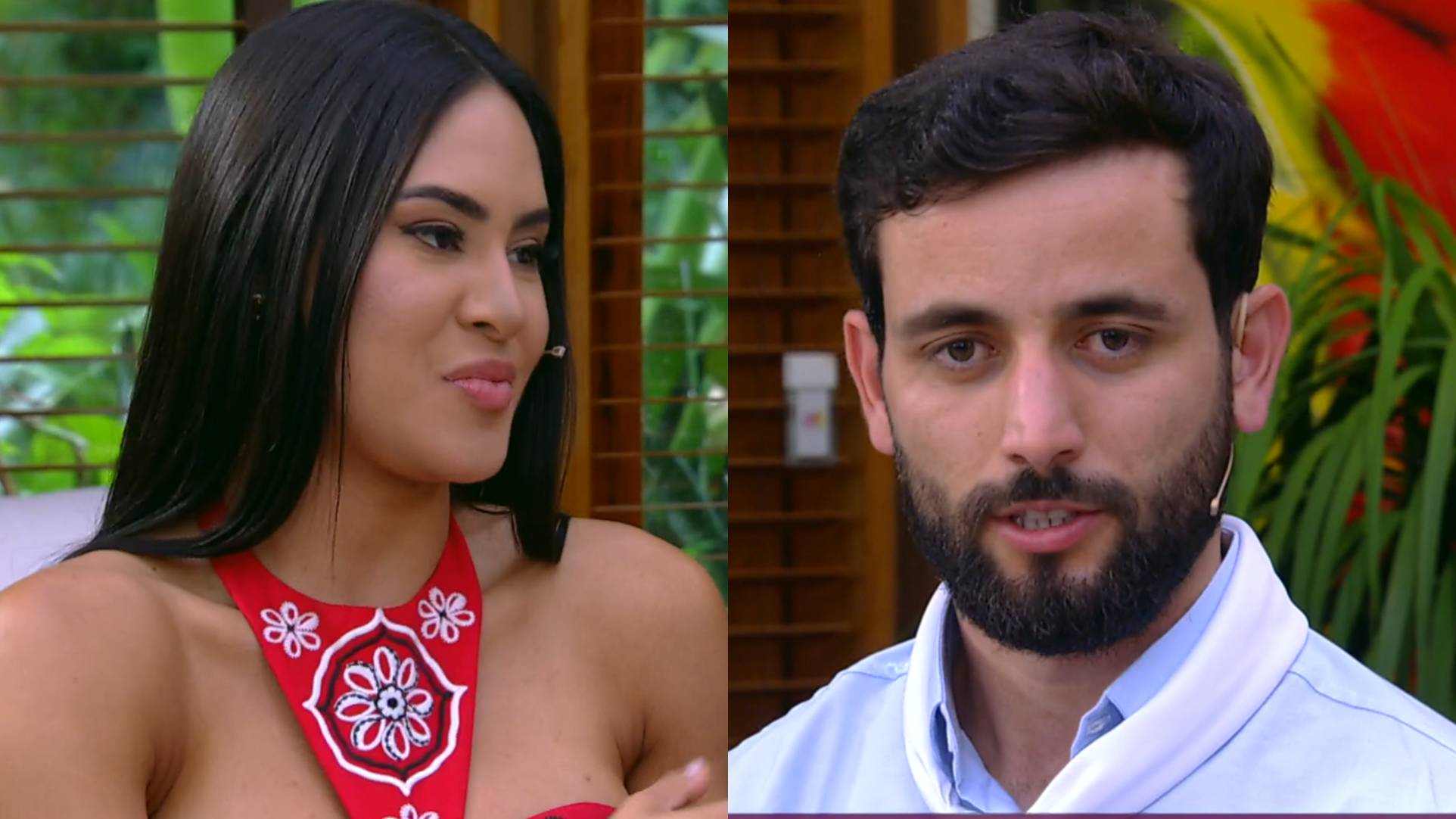 Ao vivo, Isabelle causa climão ao definir relação com Matteus: “Como é?”