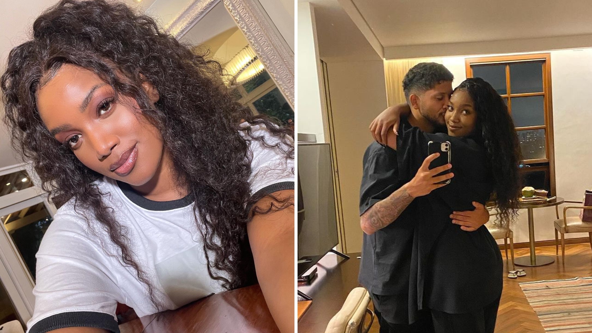 Iza está grávida do primeiro filho, fruto do relacionamento com Yuri Lima