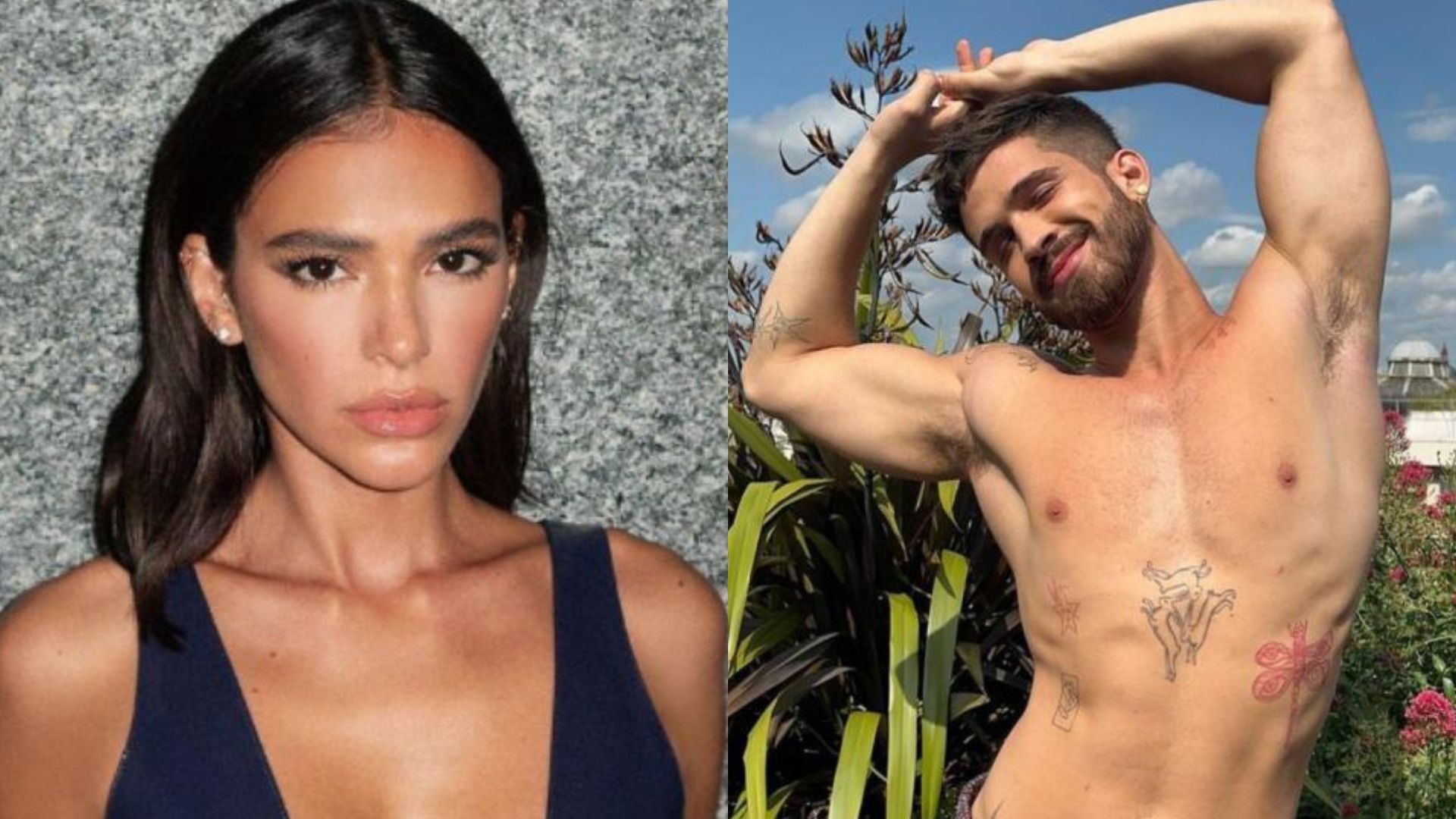Bruna Marquezine surge em momento íntimo com João Guilherme: “Gostosos”