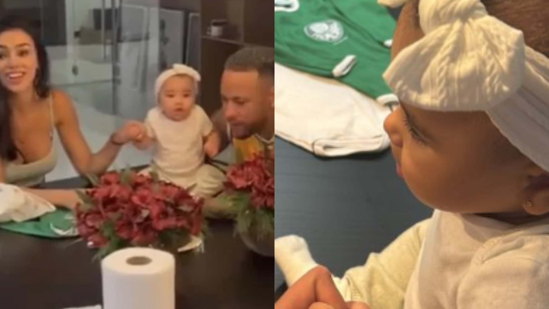 Mavie completa 6 meses e ganha festa intimista de Bruna e Neymar: “Princesa”