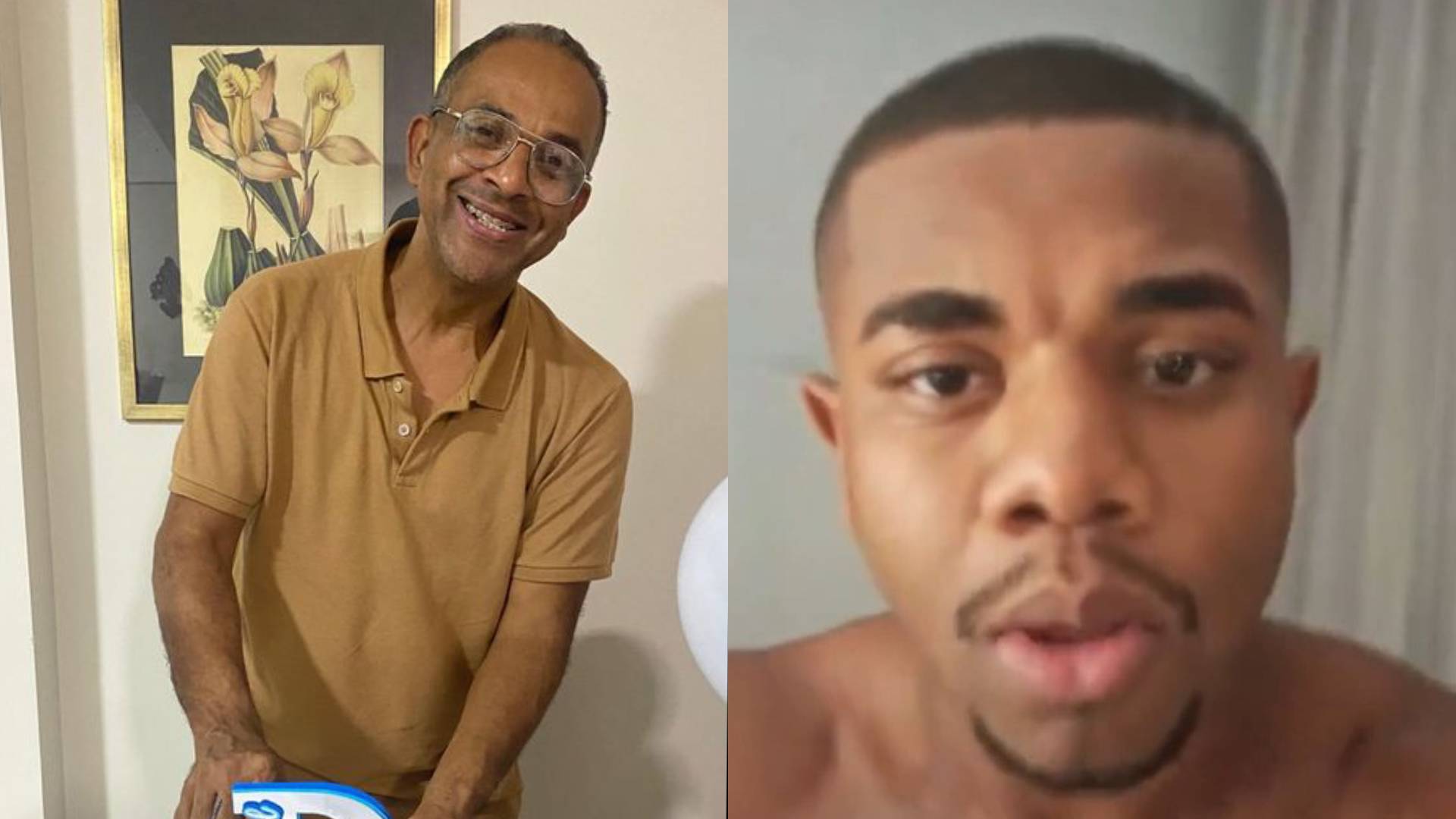 Sem o filho, pai de Davi comemora aniversário com Mani Rego: “Família”