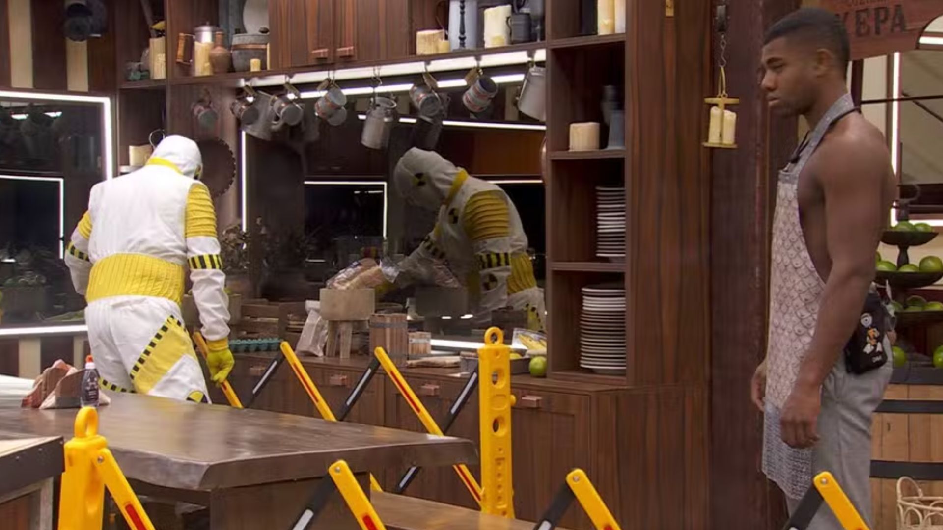 Por que a cozinha do BBB 24 foi interditada enquanto Davi cozinhava?