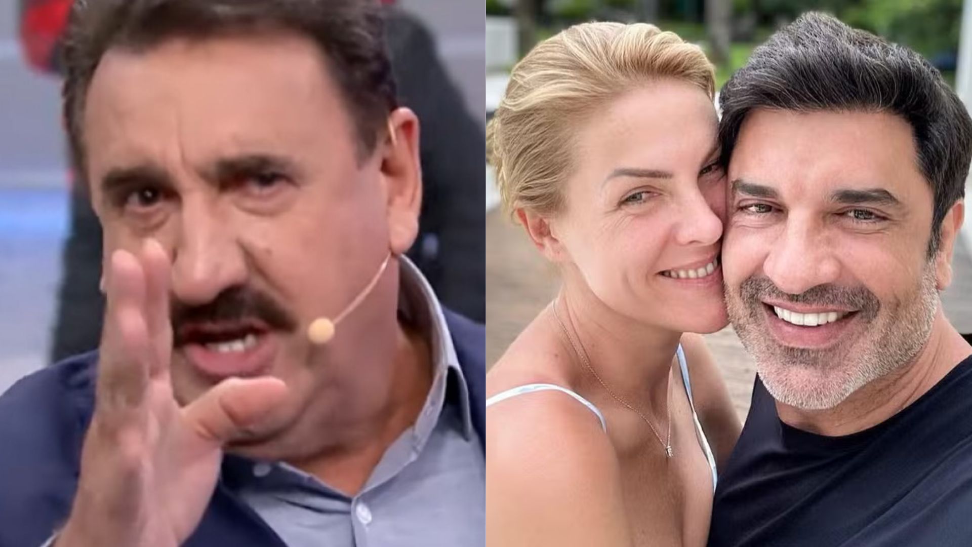 Ao vivo, Ratinho detona Edu Guedes por namoro com Ana Hickmann: “Talarico”