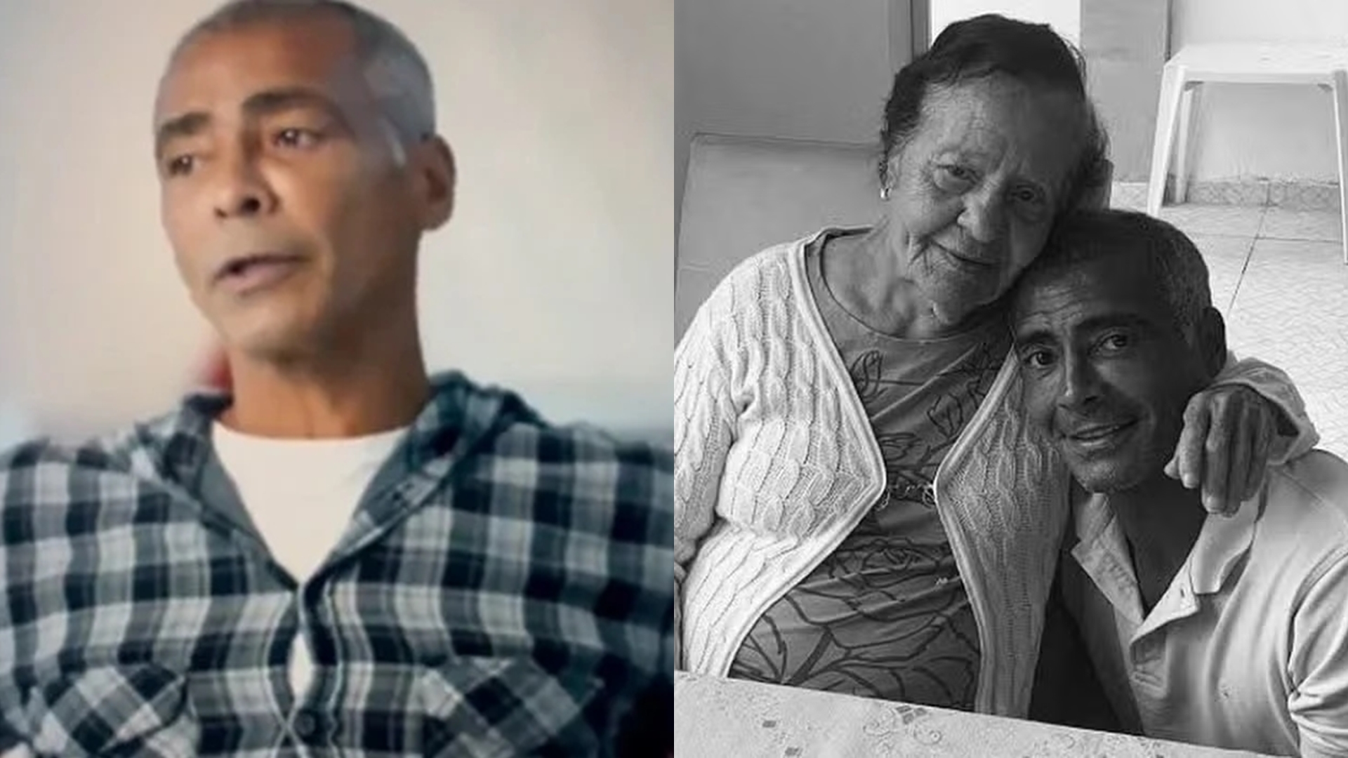 Romário confirma morte da mãe aos 86 anos e faz duro desabafo: “Peço forças”