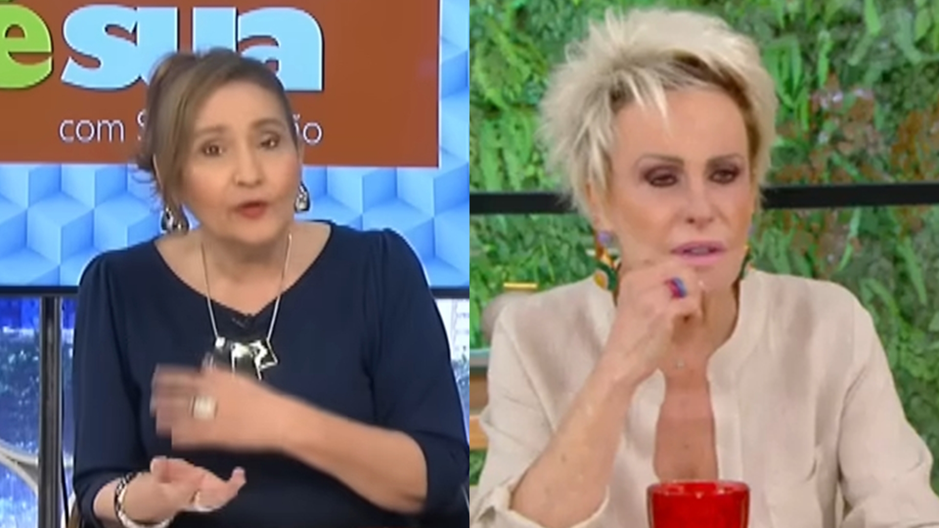 Sonia Abrão ataca Ana Maria por colocar Lucas de cara com a ex ao vivo: “Papelão”