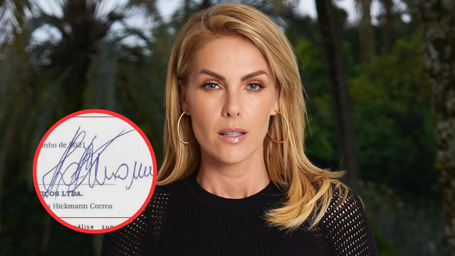 Ana Hickmann expõe falsificação descarada: veja comparação da assinatura