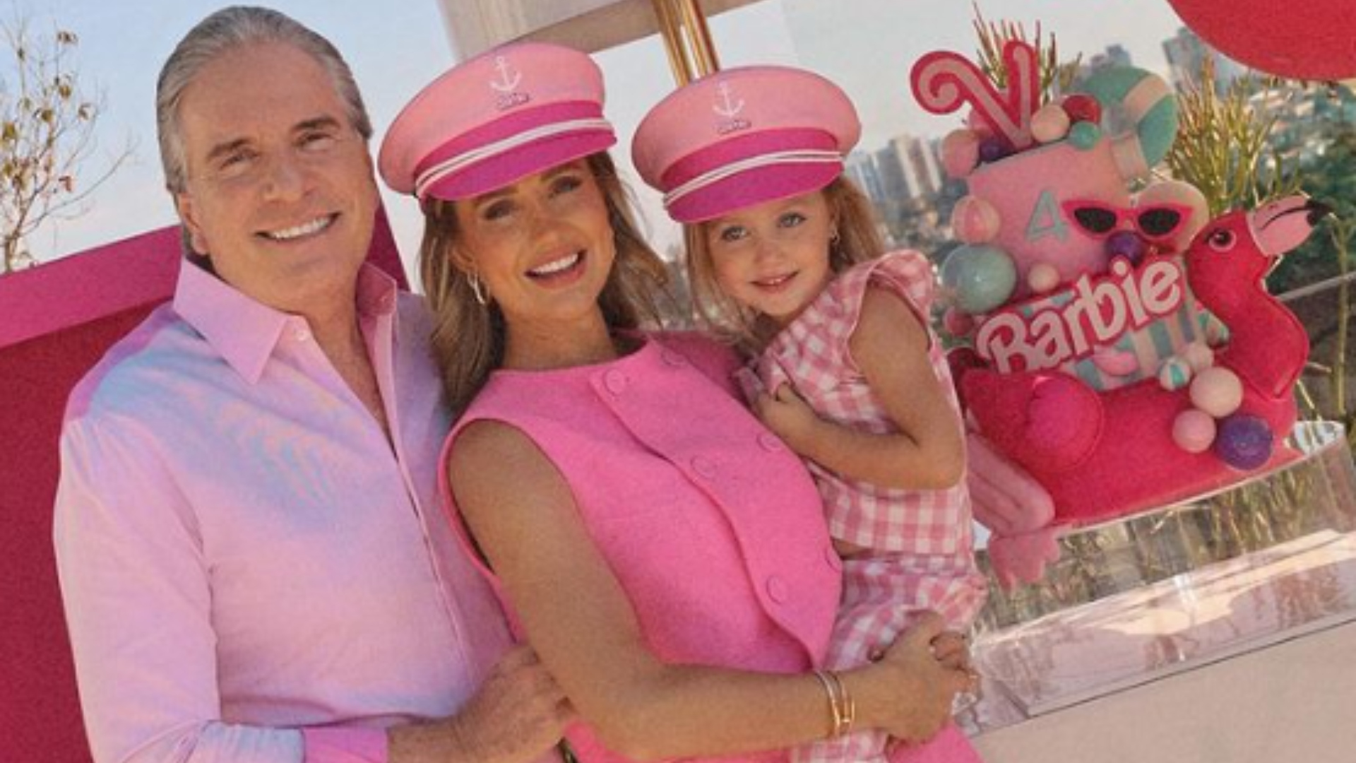 Filha caçula de Roberto Justus completa 4 anos e ganha festinha de luxo: “Princesa”