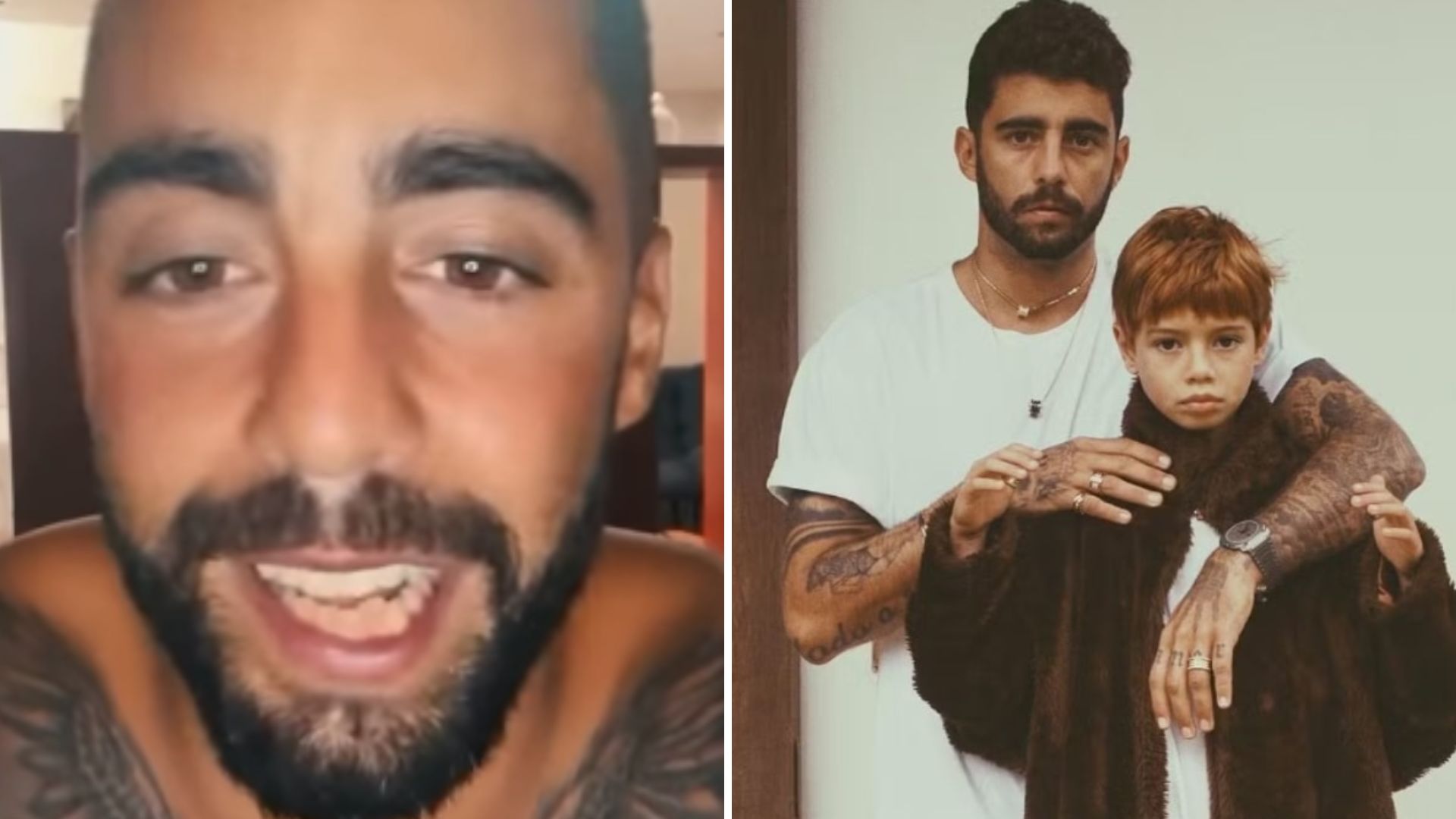 Após desabafo de Piovani, vídeo de Scooby esclarece ausência do filho na escola