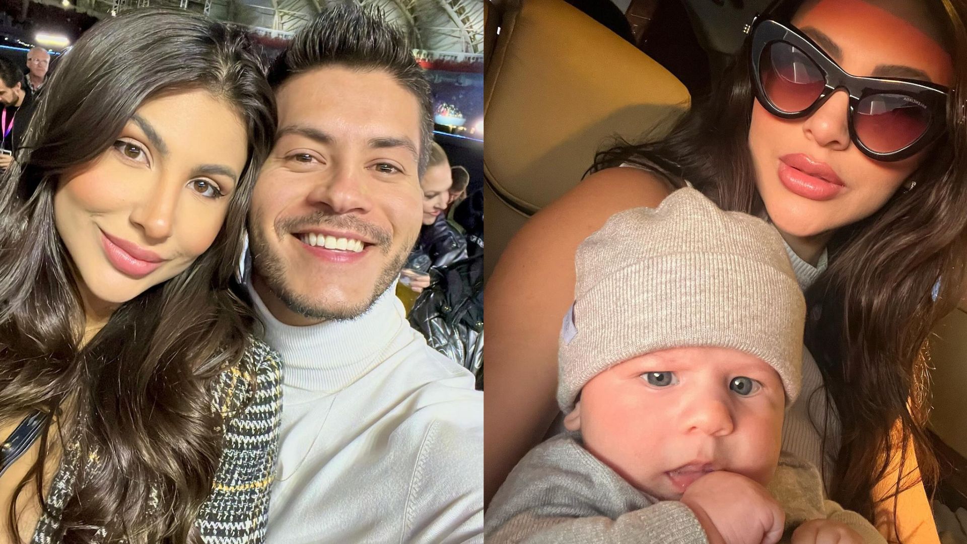 Arthur Aguiar abre álbum de fotos e vídeos com a mulher e se declara: “Te amo”
