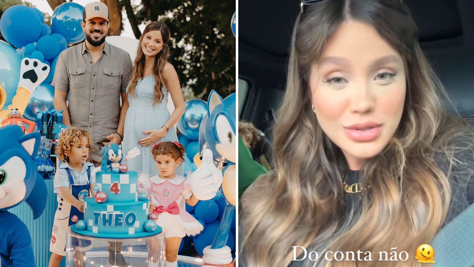 Biah Rodrigues reage à revelação de Sorocaba sobre nomes dos gêmeos: “Não dá”